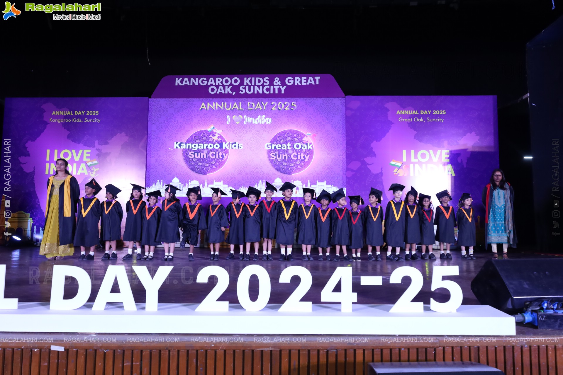 Kangaroo Kids-Suncity and Great Oak Annual Day 2025 @Taramathi Baradari