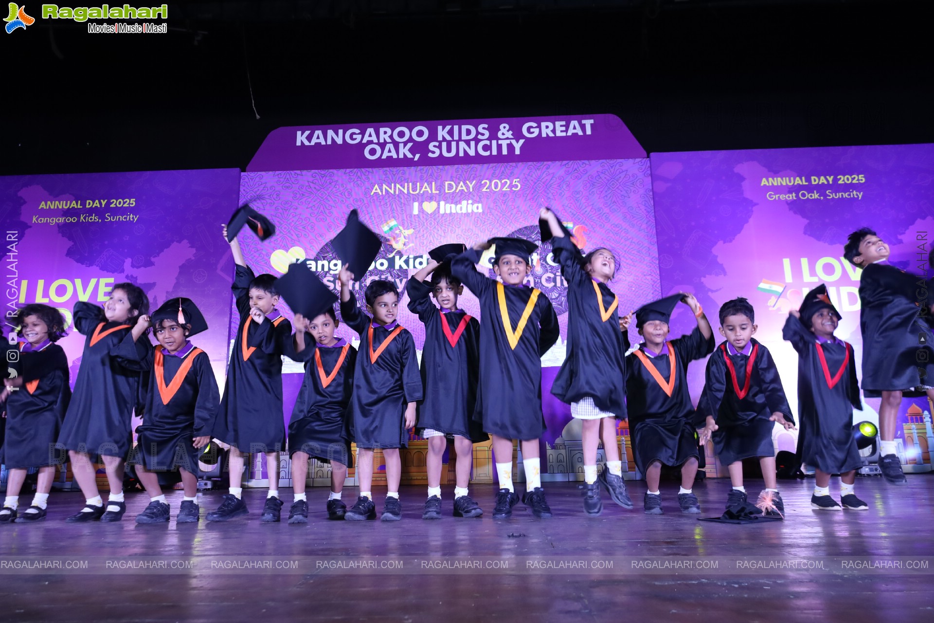 Kangaroo Kids-Suncity and Great Oak Annual Day 2025 @Taramathi Baradari