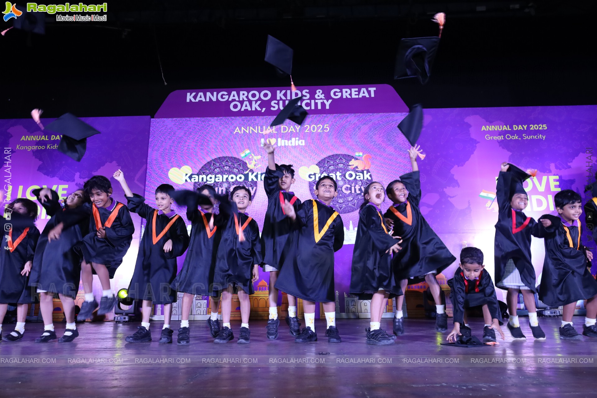 Kangaroo Kids-Suncity and Great Oak Annual Day 2025 @Taramathi Baradari