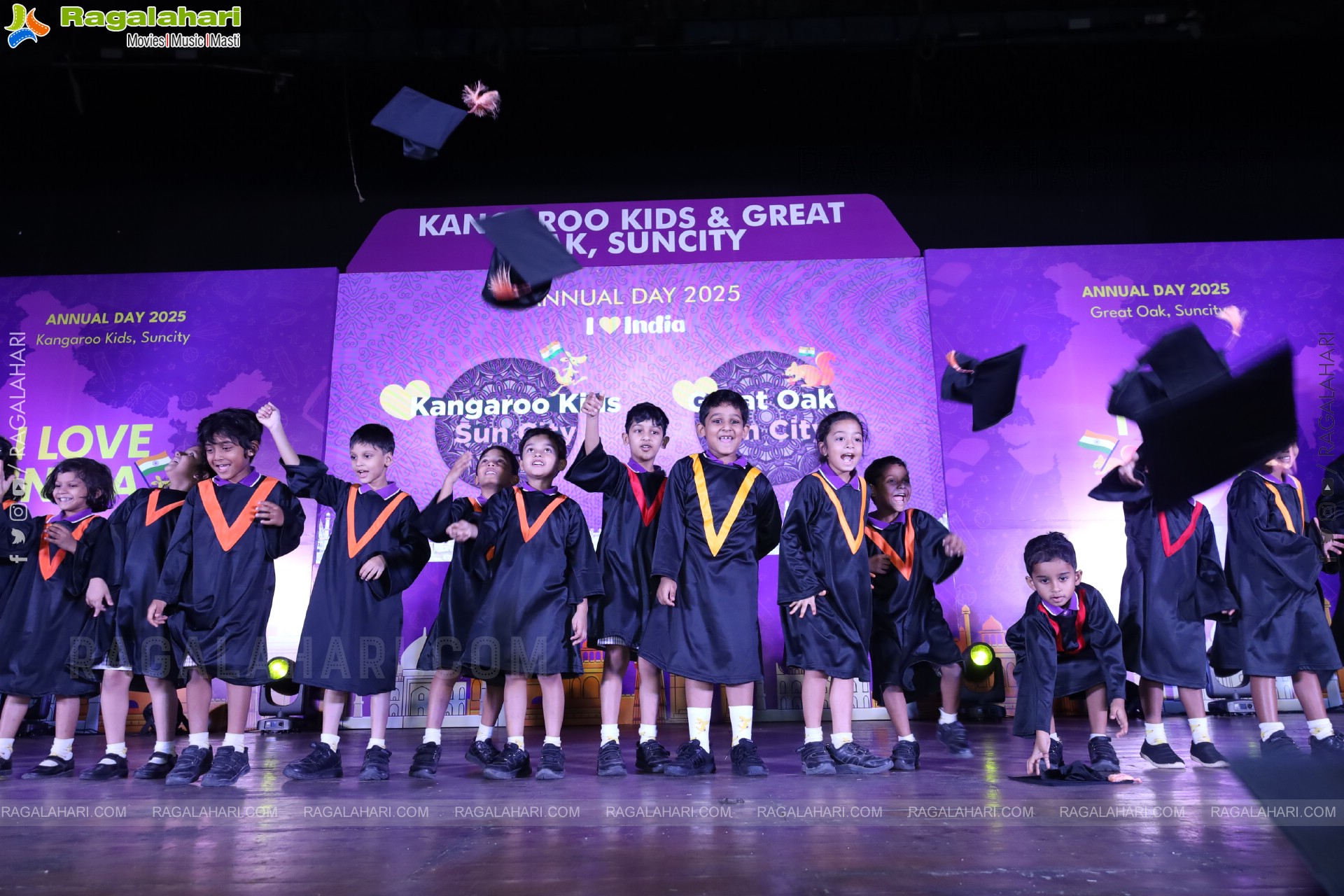 Kangaroo Kids-Suncity and Great Oak Annual Day 2025 @Taramathi Baradari