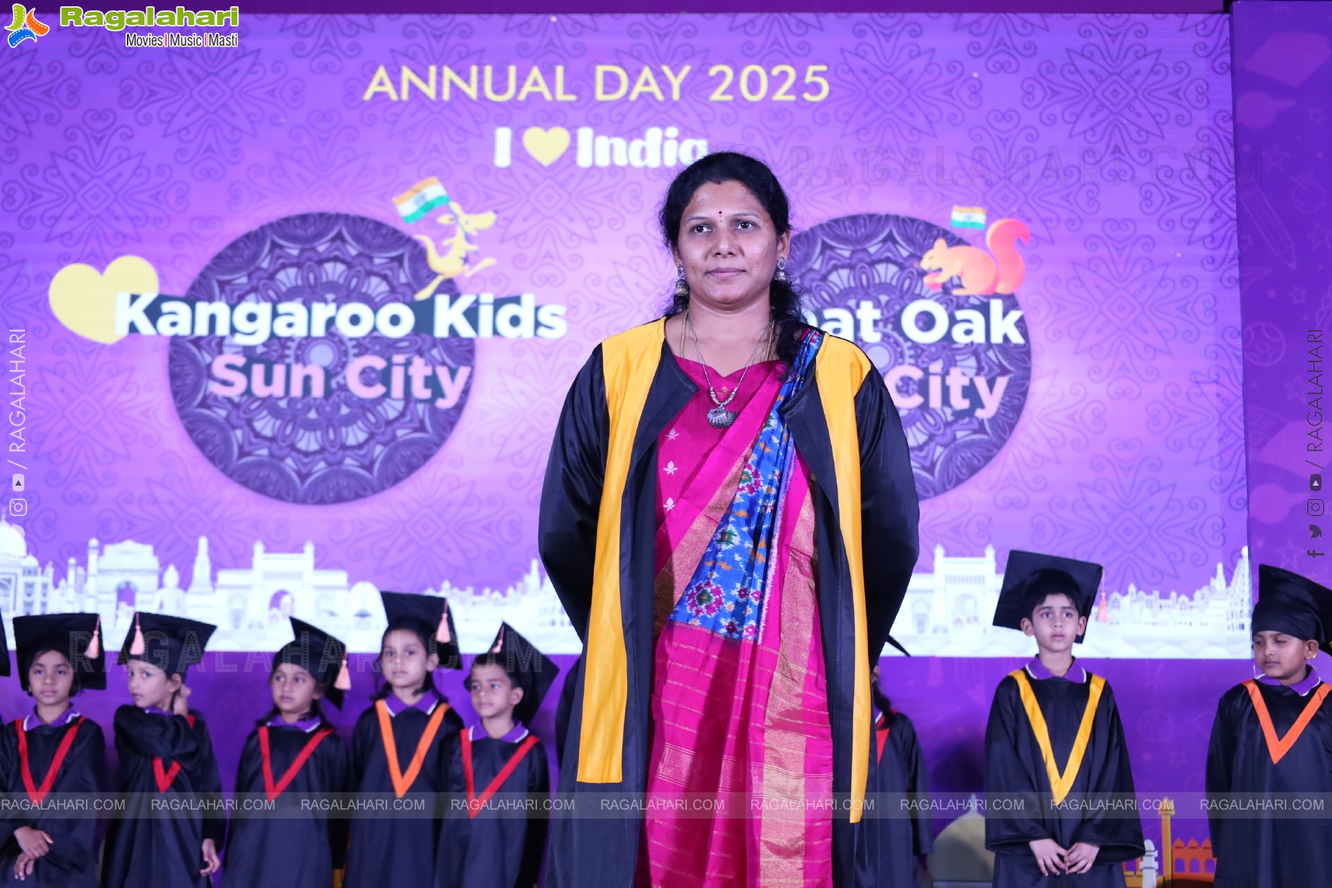 Kangaroo Kids-Suncity and Great Oak Annual Day 2025 @Taramathi Baradari