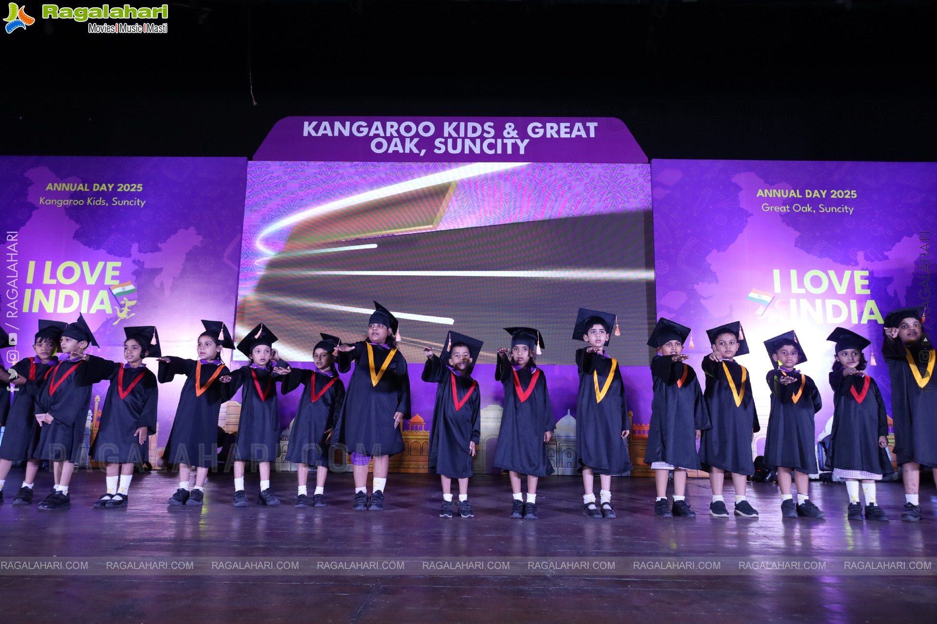 Kangaroo Kids-Suncity and Great Oak Annual Day 2025 @Taramathi Baradari