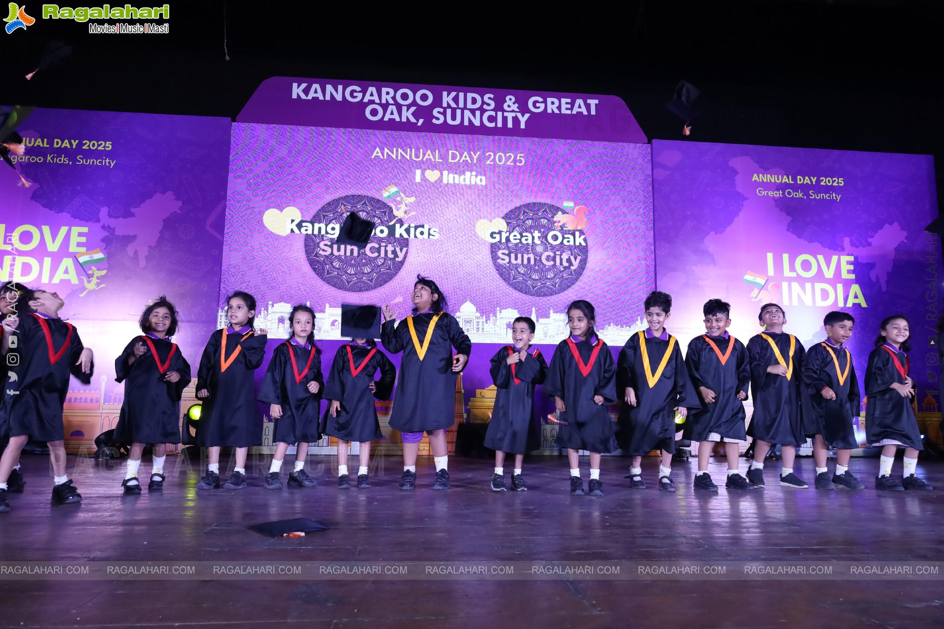 Kangaroo Kids-Suncity and Great Oak Annual Day 2025 @Taramathi Baradari