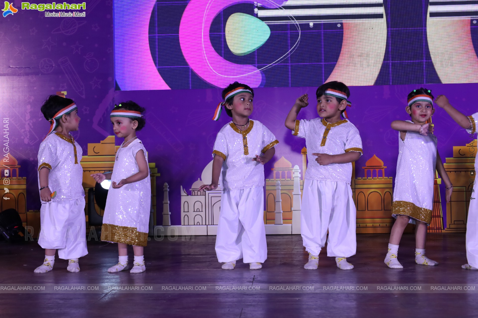 Kangaroo Kids-Suncity and Great Oak Annual Day 2025 @Taramathi Baradari