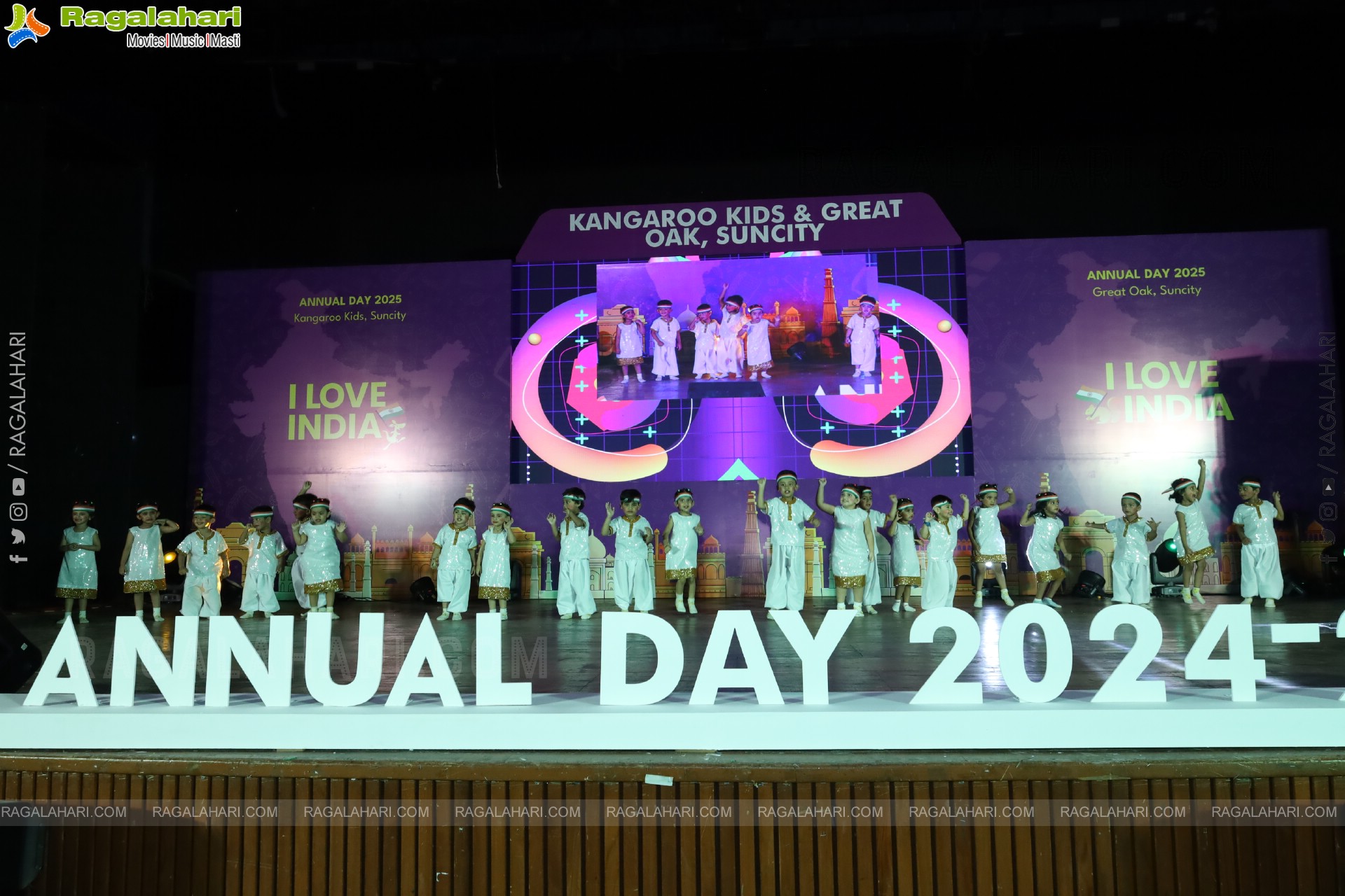 Kangaroo Kids-Suncity and Great Oak Annual Day 2025 @Taramathi Baradari