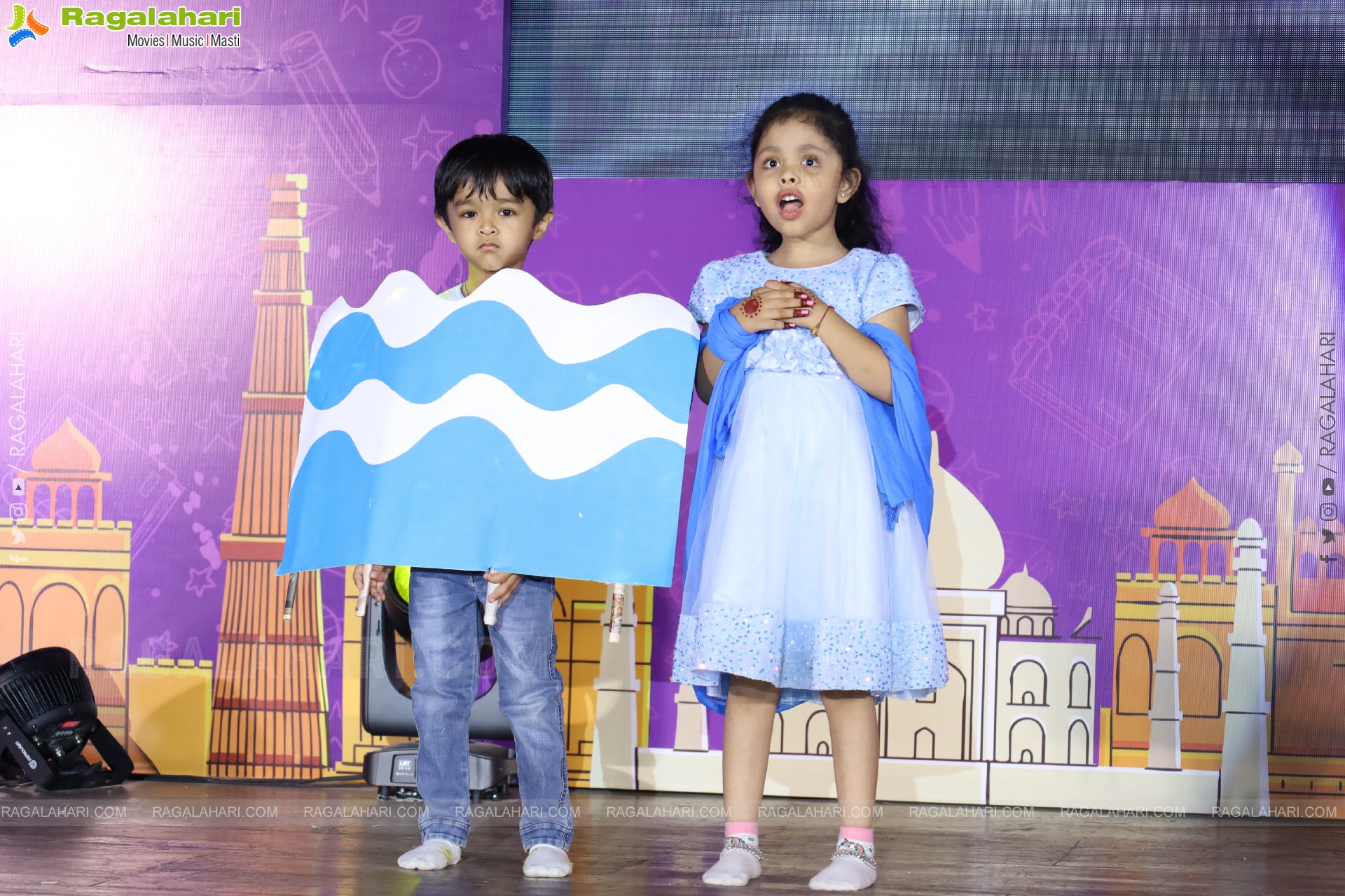 Kangaroo Kids-Suncity and Great Oak Annual Day 2025 @Taramathi Baradari