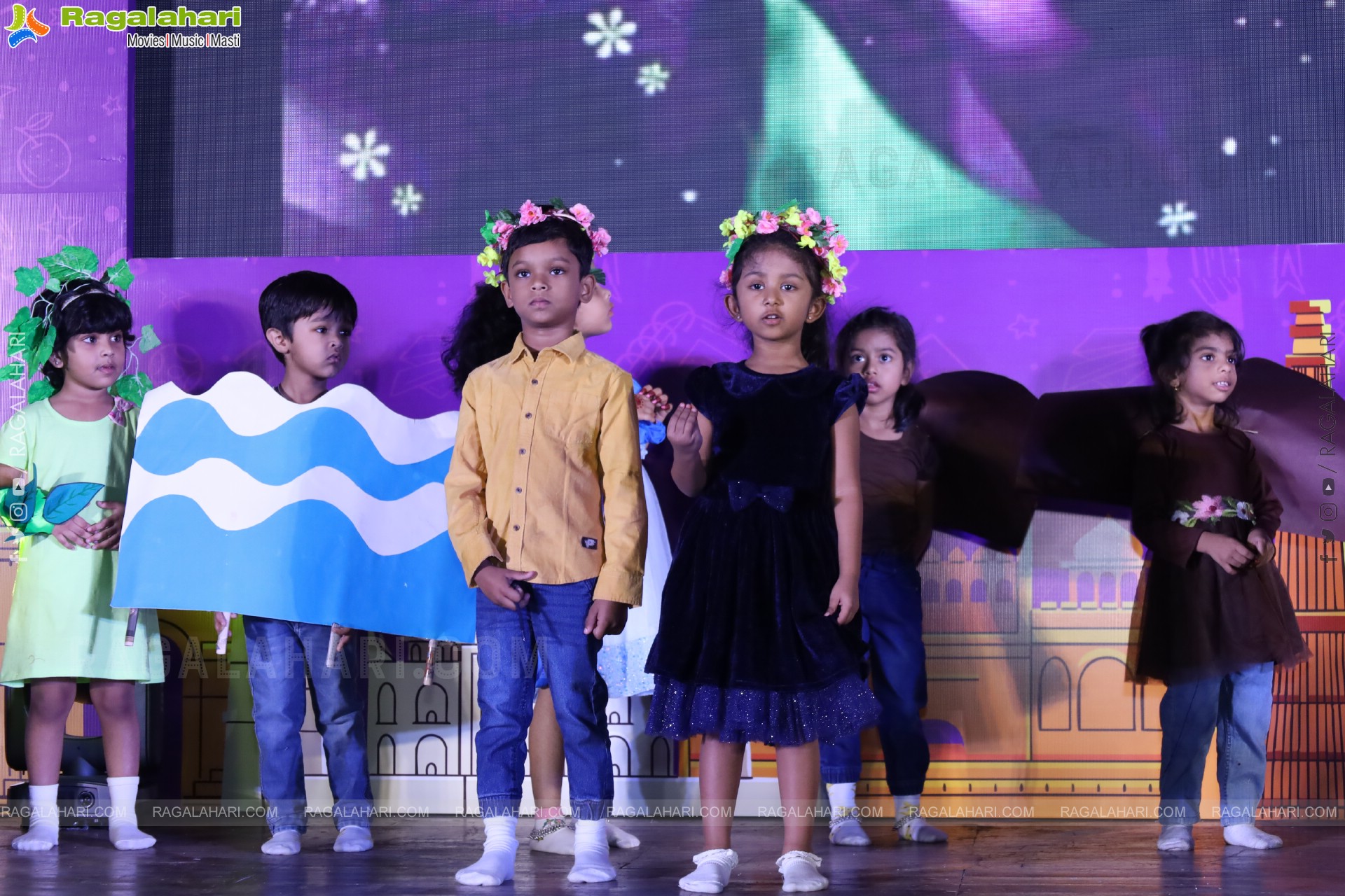 Kangaroo Kids-Suncity and Great Oak Annual Day 2025 @Taramathi Baradari