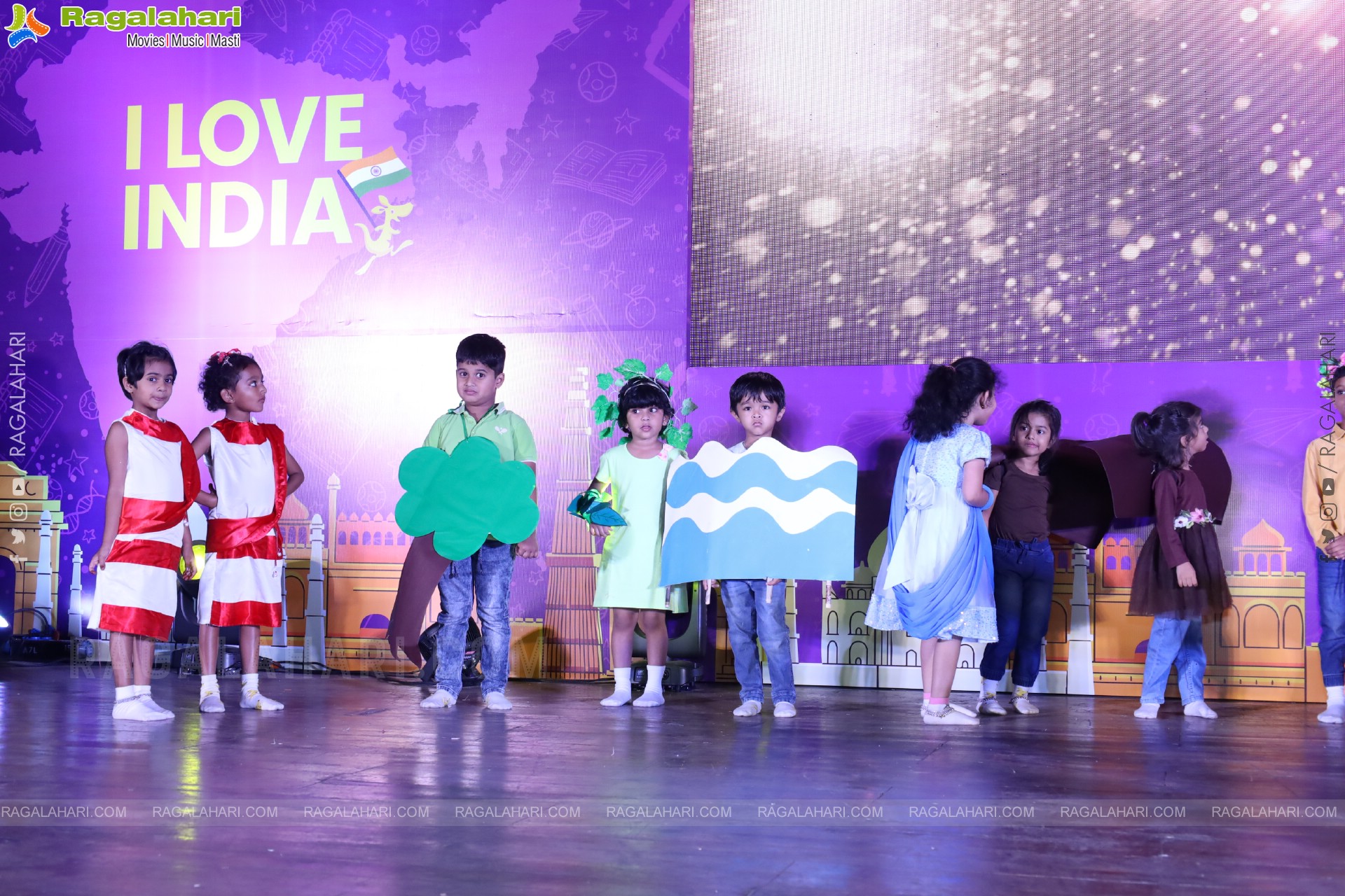 Kangaroo Kids-Suncity and Great Oak Annual Day 2025 @Taramathi Baradari