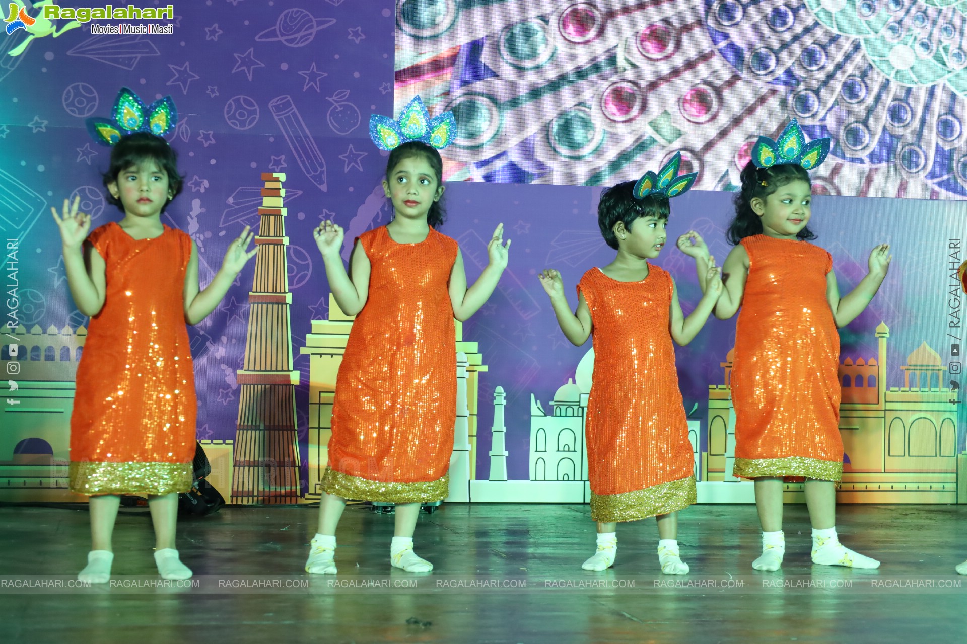 Kangaroo Kids-Suncity and Great Oak Annual Day 2025 @Taramathi Baradari