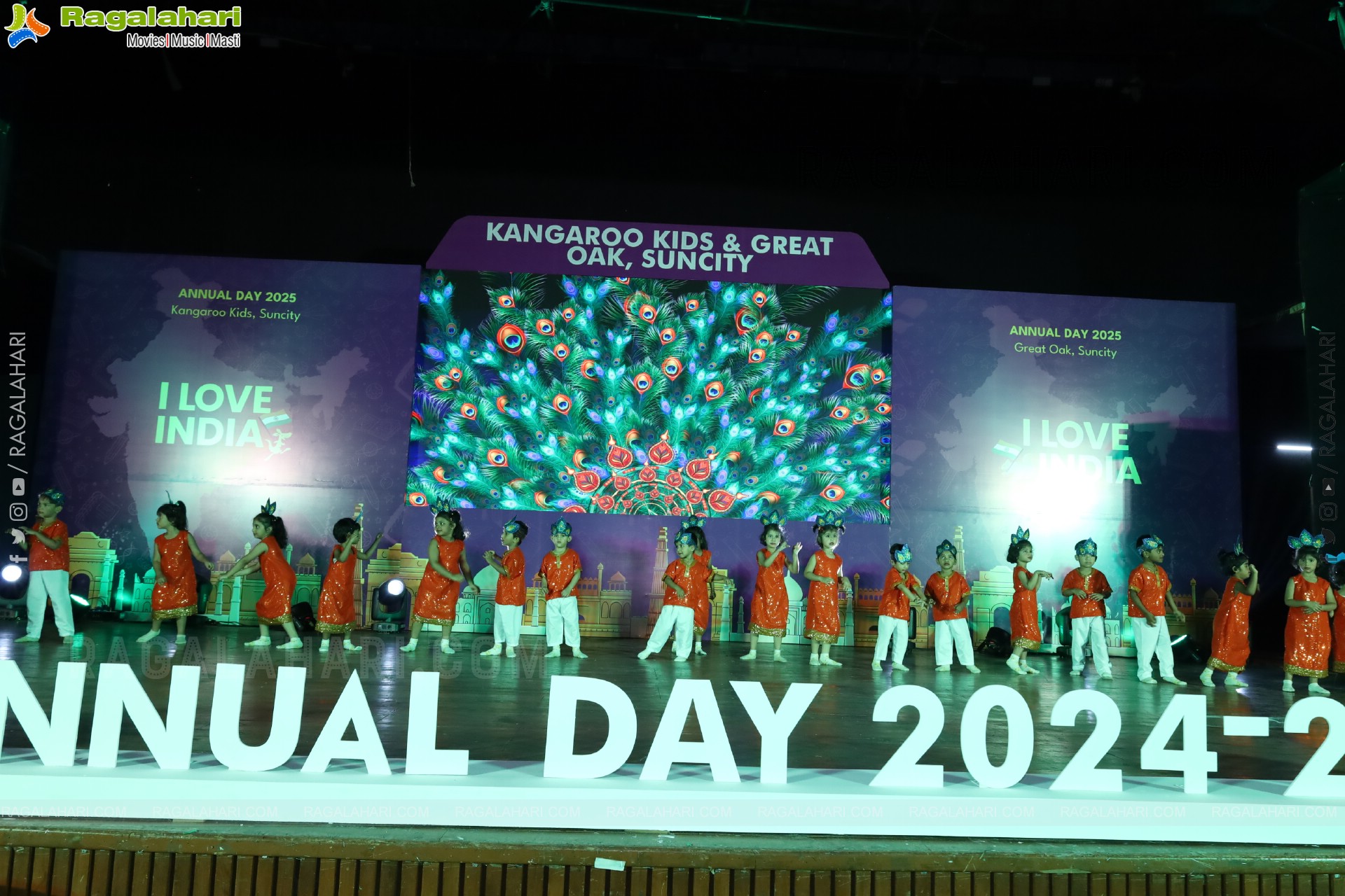 Kangaroo Kids-Suncity and Great Oak Annual Day 2025 @Taramathi Baradari