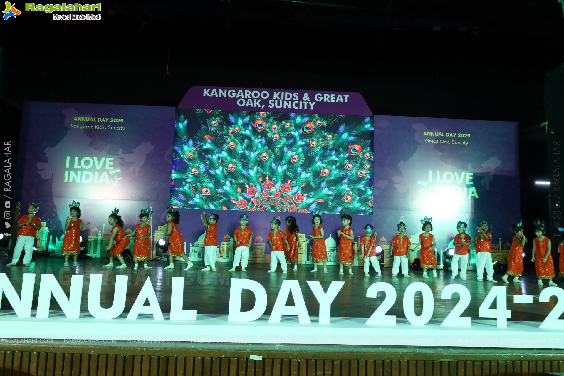 Kangaroo Kids-Suncity and Great Oak Annual Day 2025 @Taramathi Baradari