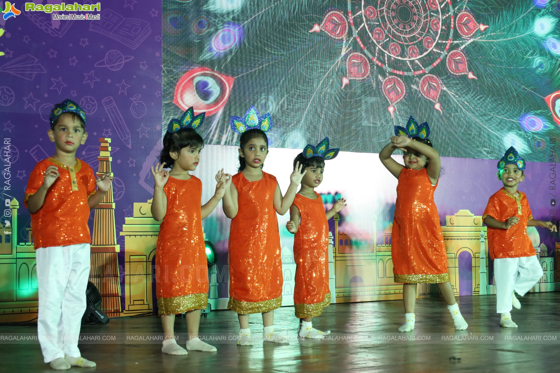 Kangaroo Kids-Suncity and Great Oak Annual Day 2025 @Taramathi Baradari