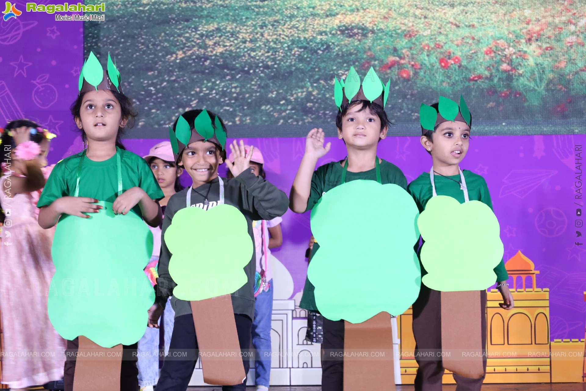 Kangaroo Kids-Suncity and Great Oak Annual Day 2025 @Taramathi Baradari