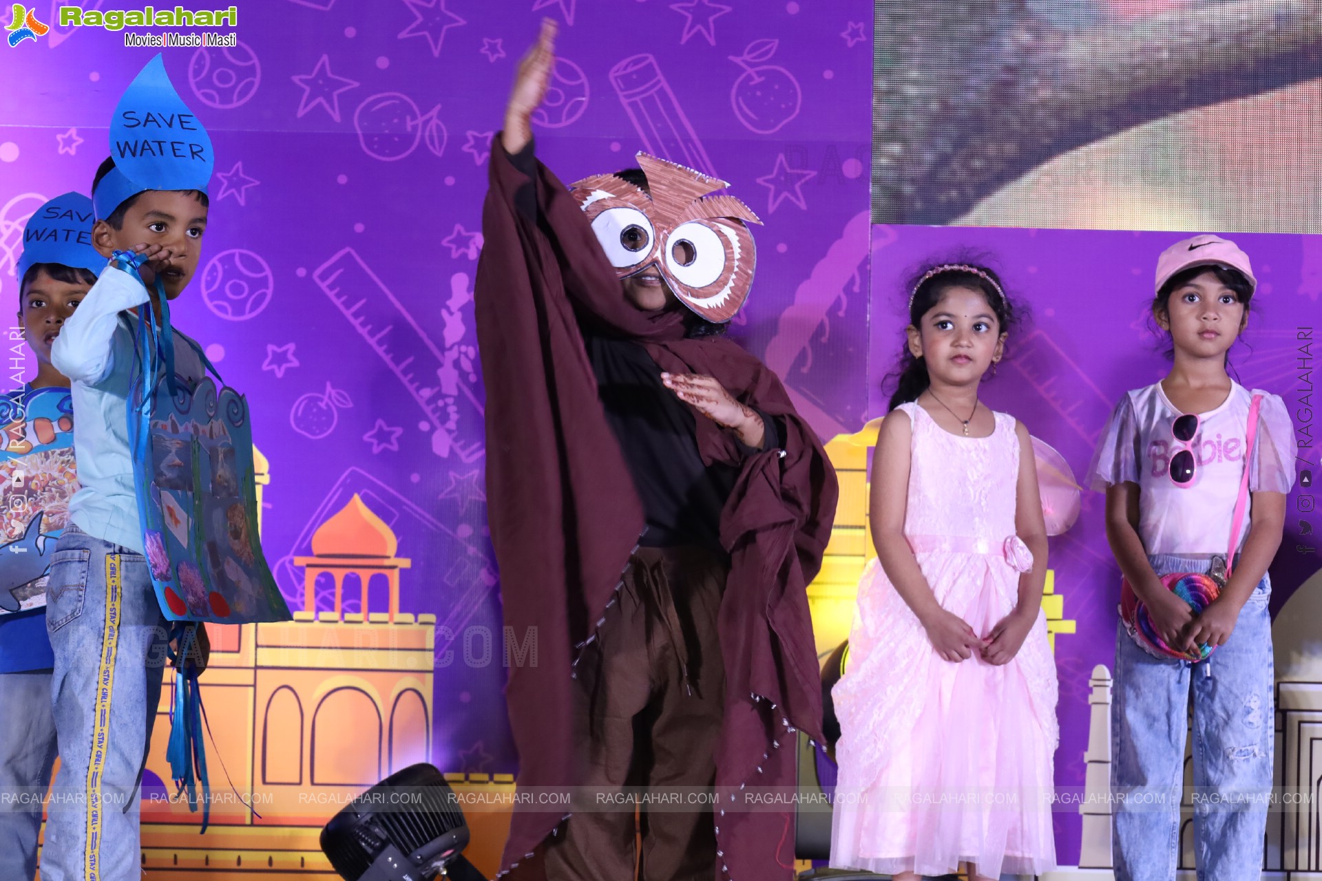 Kangaroo Kids-Suncity and Great Oak Annual Day 2025 @Taramathi Baradari