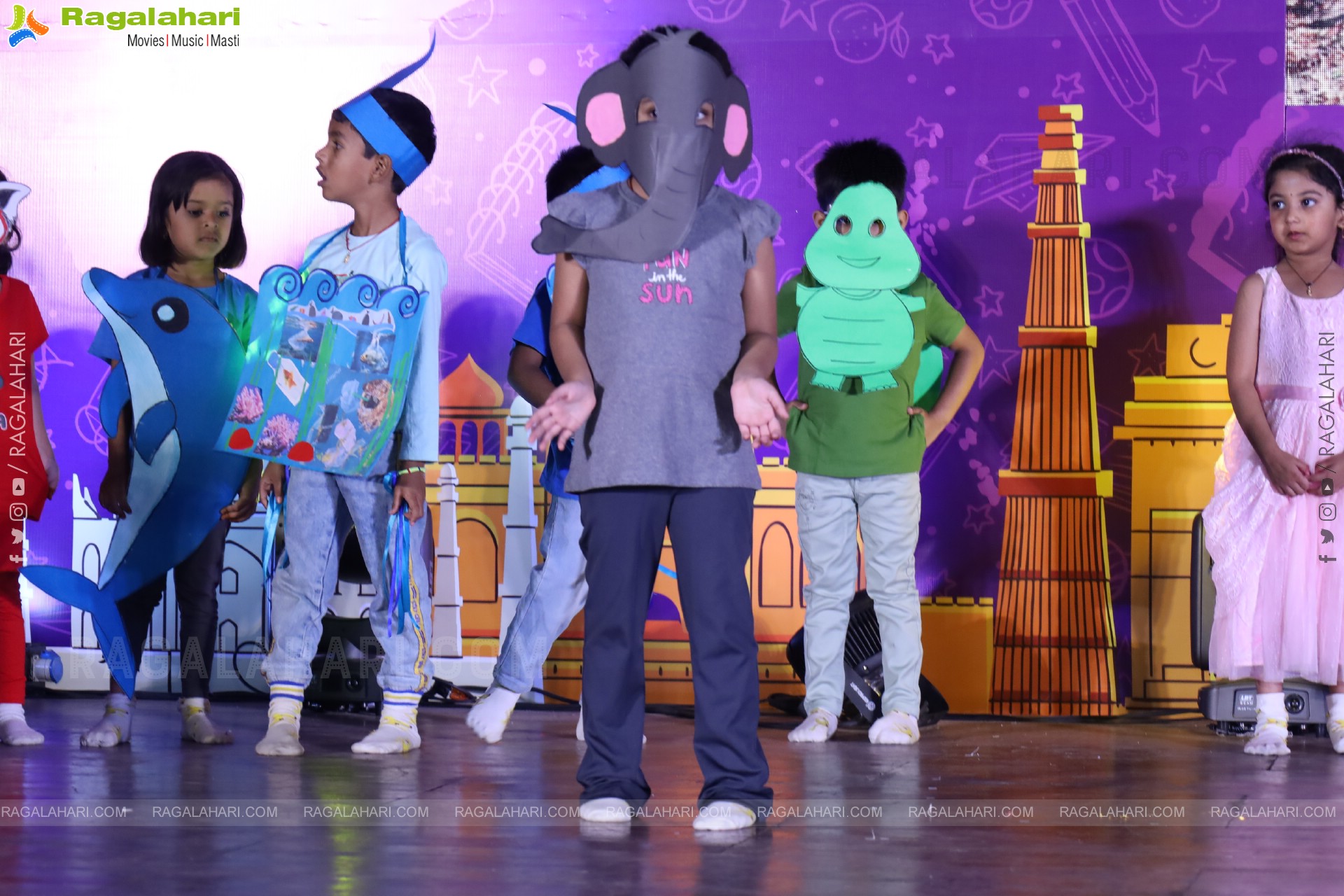 Kangaroo Kids-Suncity and Great Oak Annual Day 2025 @Taramathi Baradari