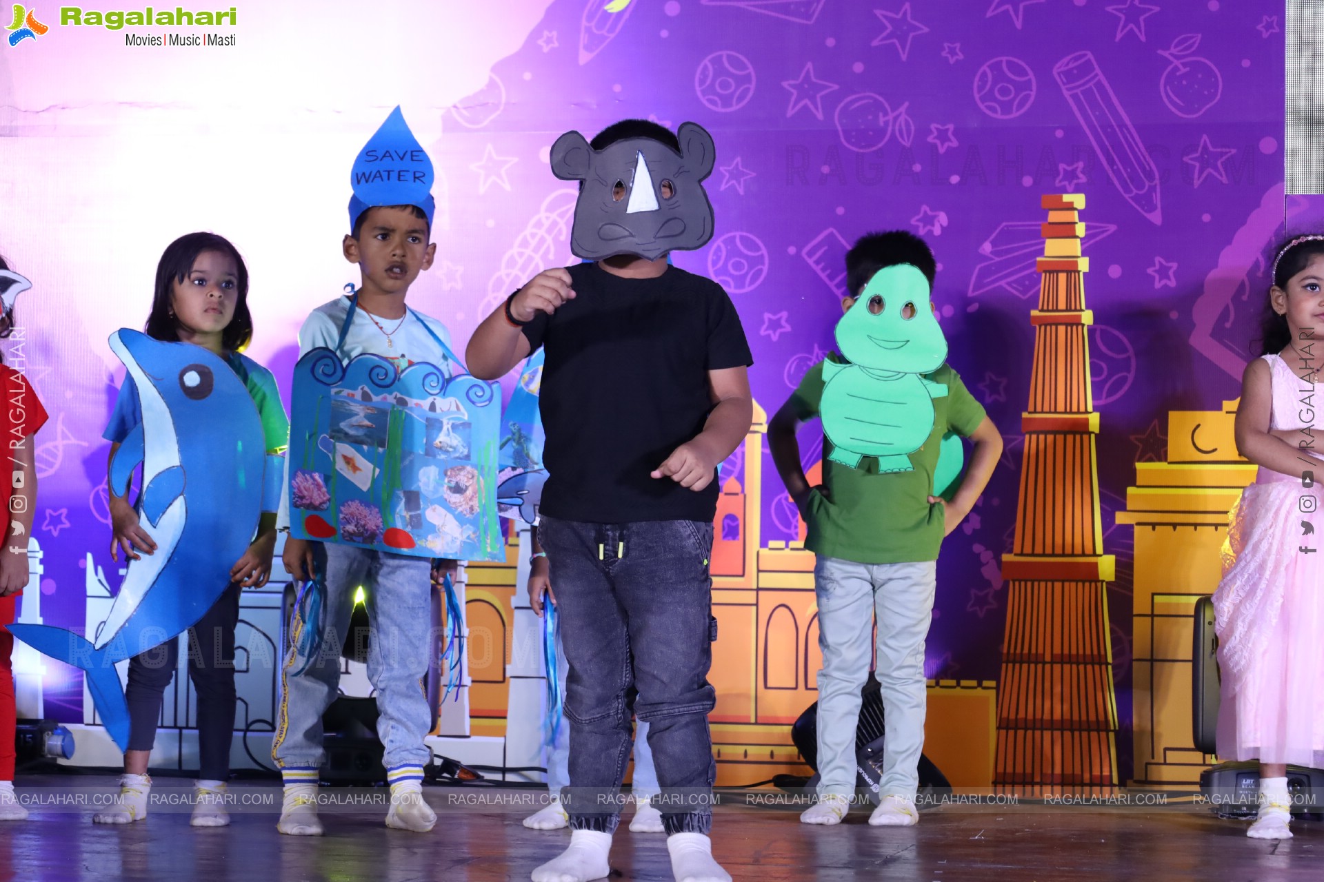 Kangaroo Kids-Suncity and Great Oak Annual Day 2025 @Taramathi Baradari