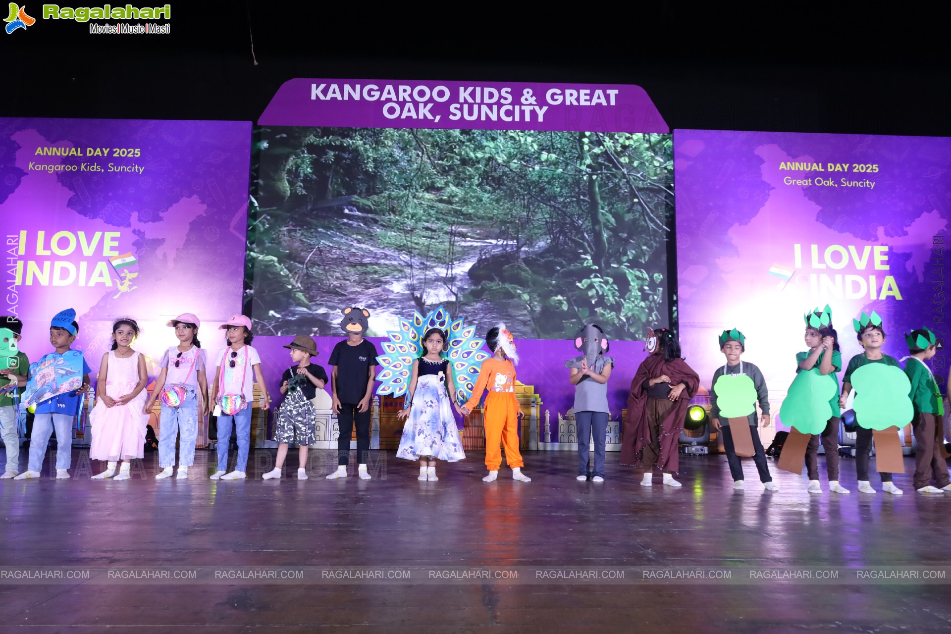 Kangaroo Kids-Suncity and Great Oak Annual Day 2025 @Taramathi Baradari