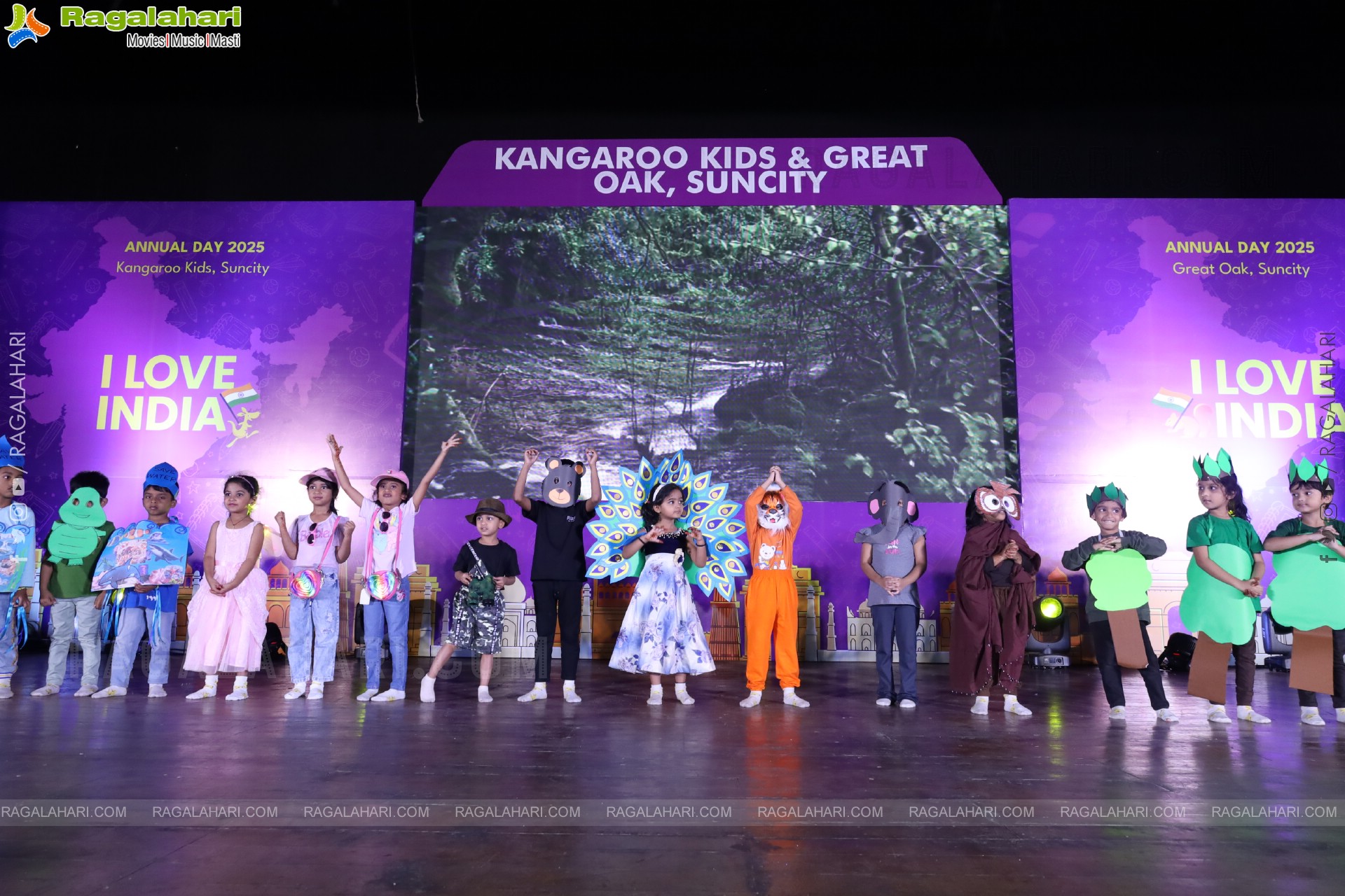 Kangaroo Kids-Suncity and Great Oak Annual Day 2025 @Taramathi Baradari