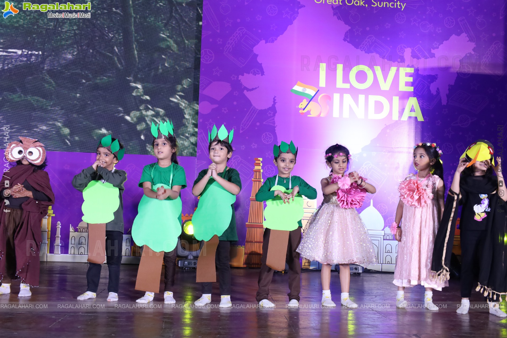 Kangaroo Kids-Suncity and Great Oak Annual Day 2025 @Taramathi Baradari