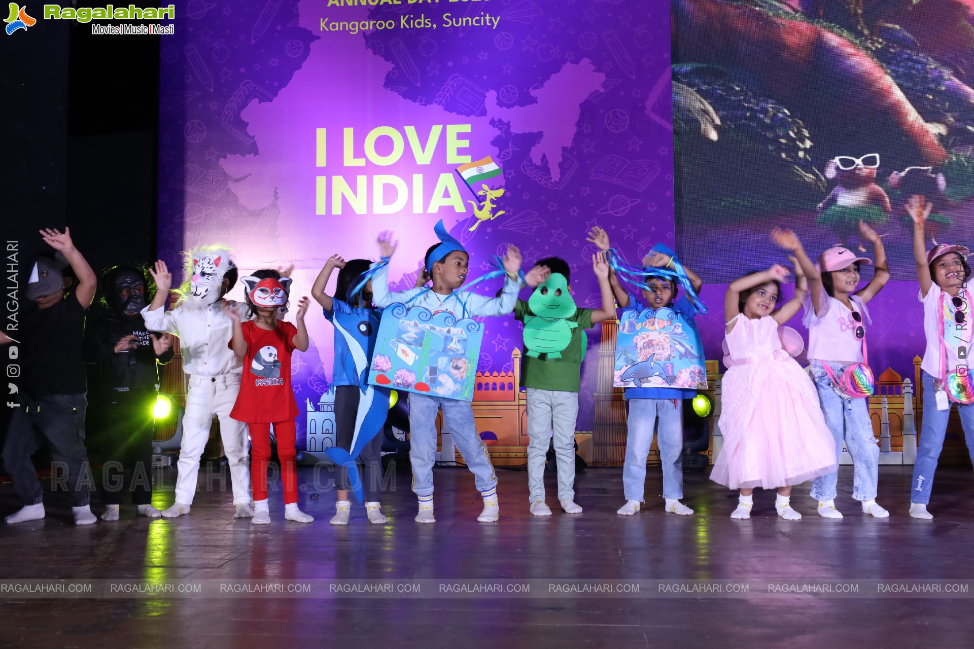 Kangaroo Kids-Suncity and Great Oak Annual Day 2025 @Taramathi Baradari