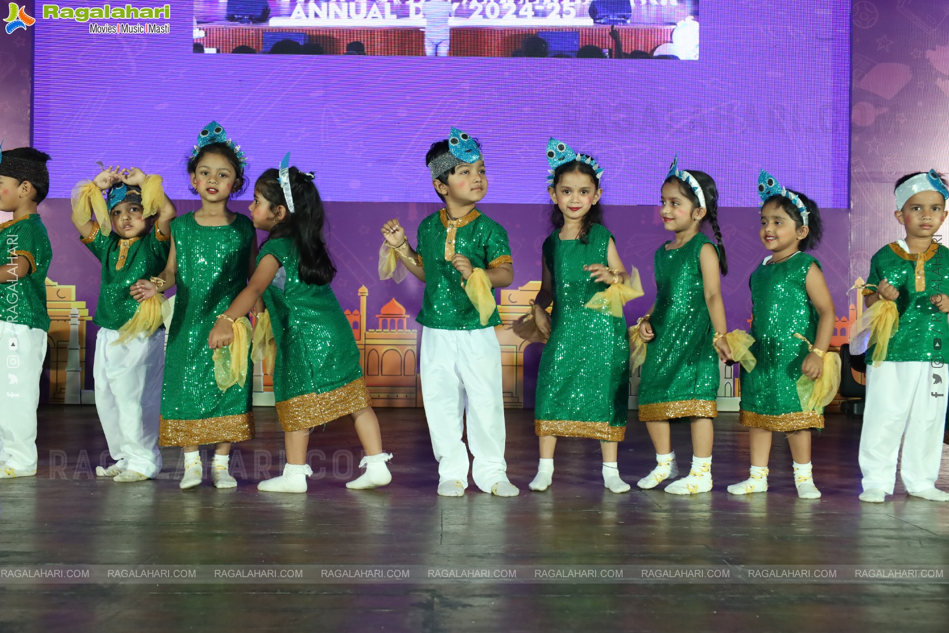 Kangaroo Kids-Suncity and Great Oak Annual Day 2025 @Taramathi Baradari