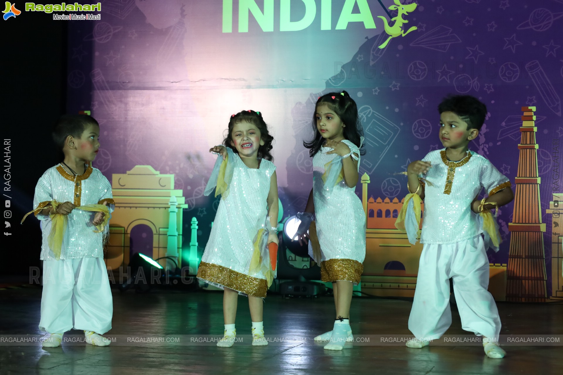 Kangaroo Kids-Suncity and Great Oak Annual Day 2025 @Taramathi Baradari