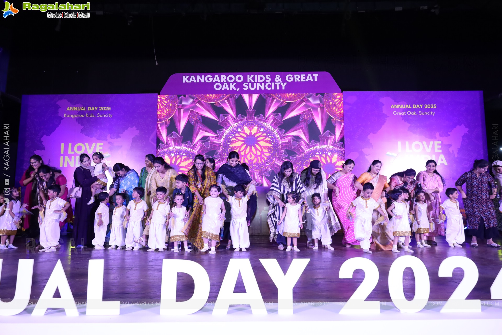 Kangaroo Kids-Suncity and Great Oak Annual Day 2025 @Taramathi Baradari