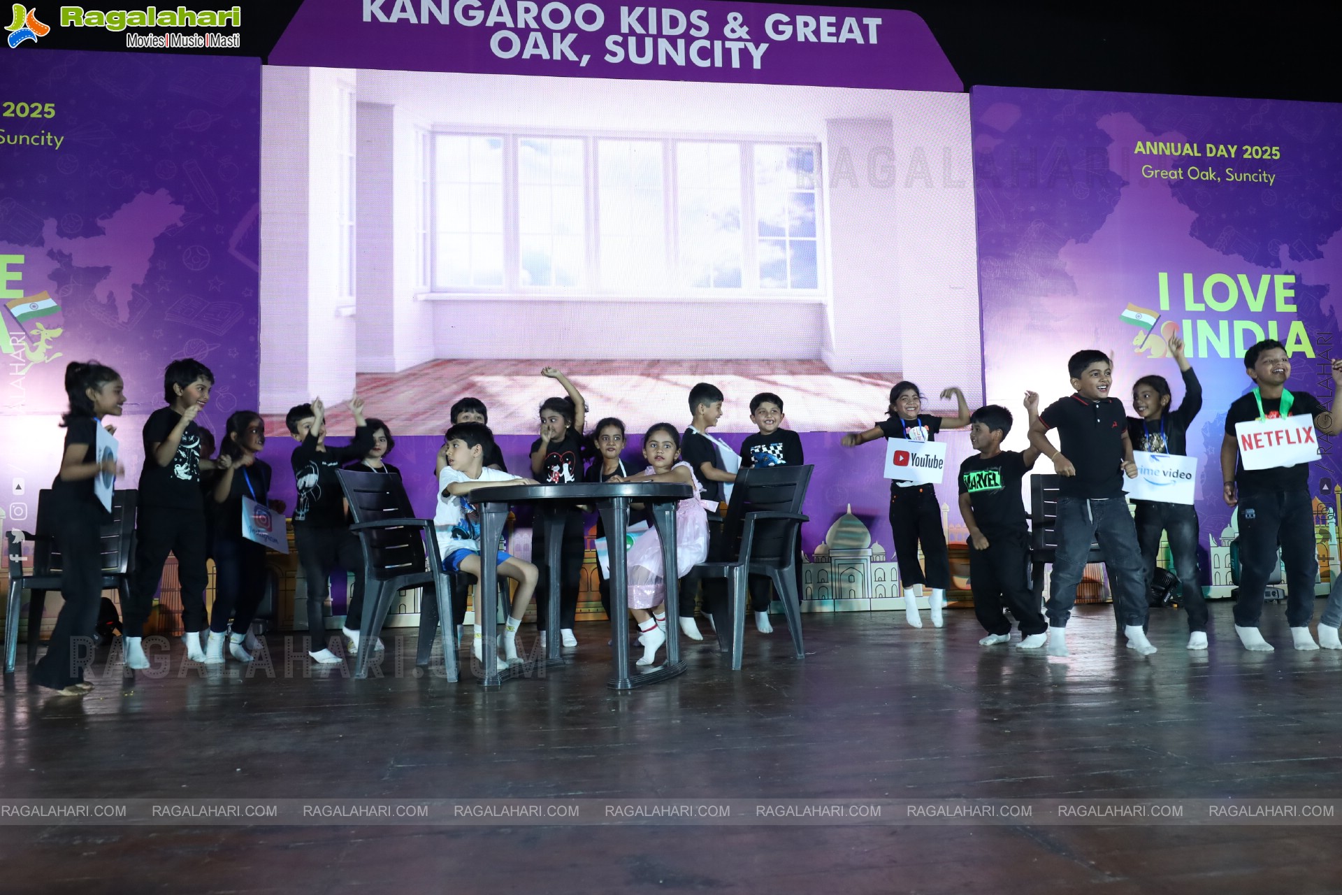 Kangaroo Kids-Suncity and Great Oak Annual Day 2025 @Taramathi Baradari