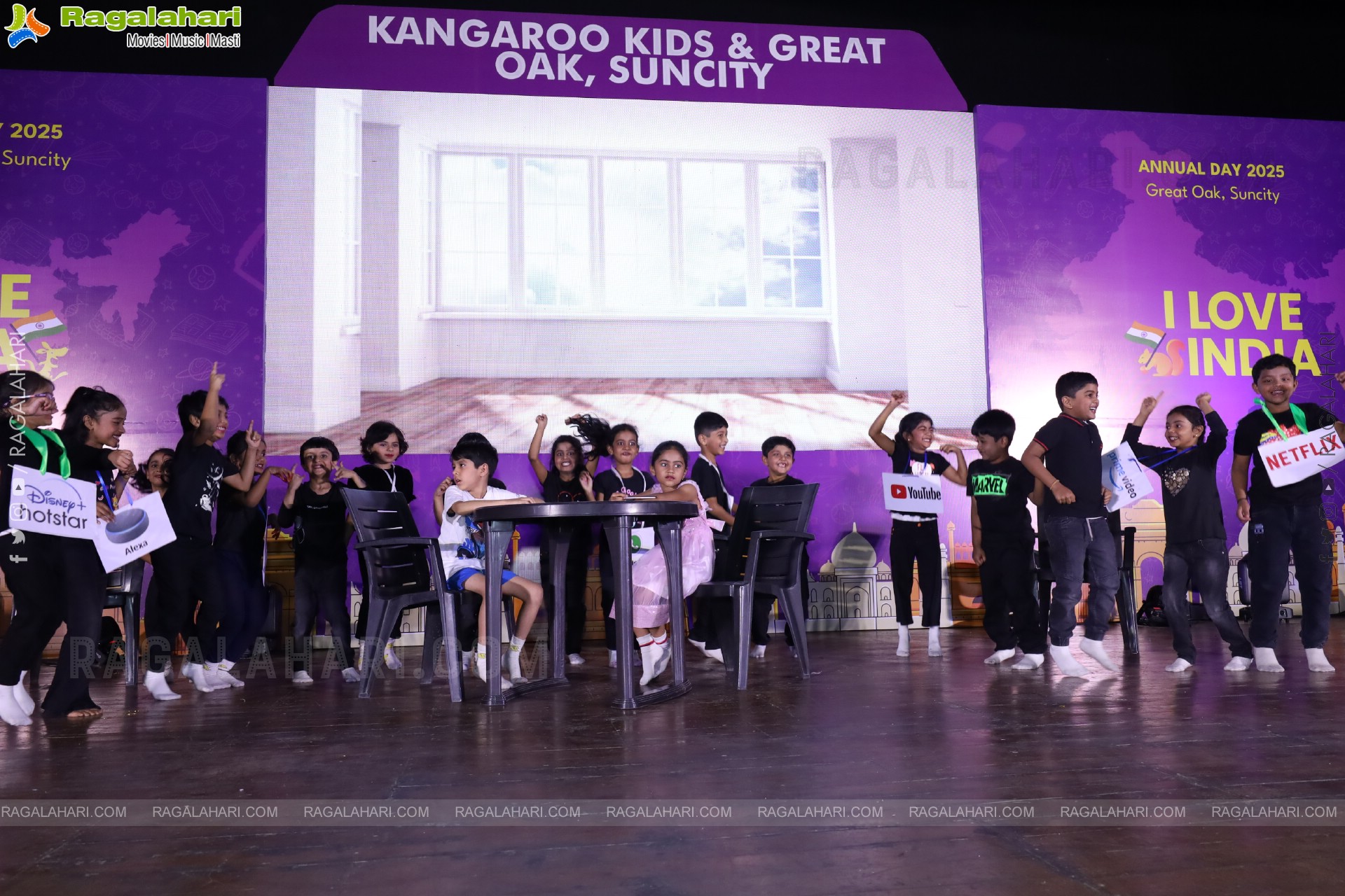 Kangaroo Kids-Suncity and Great Oak Annual Day 2025 @Taramathi Baradari