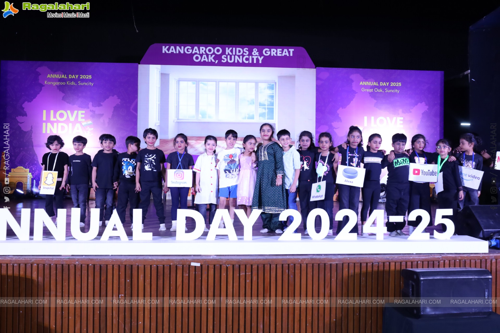 Kangaroo Kids-Suncity and Great Oak Annual Day 2025 @Taramathi Baradari