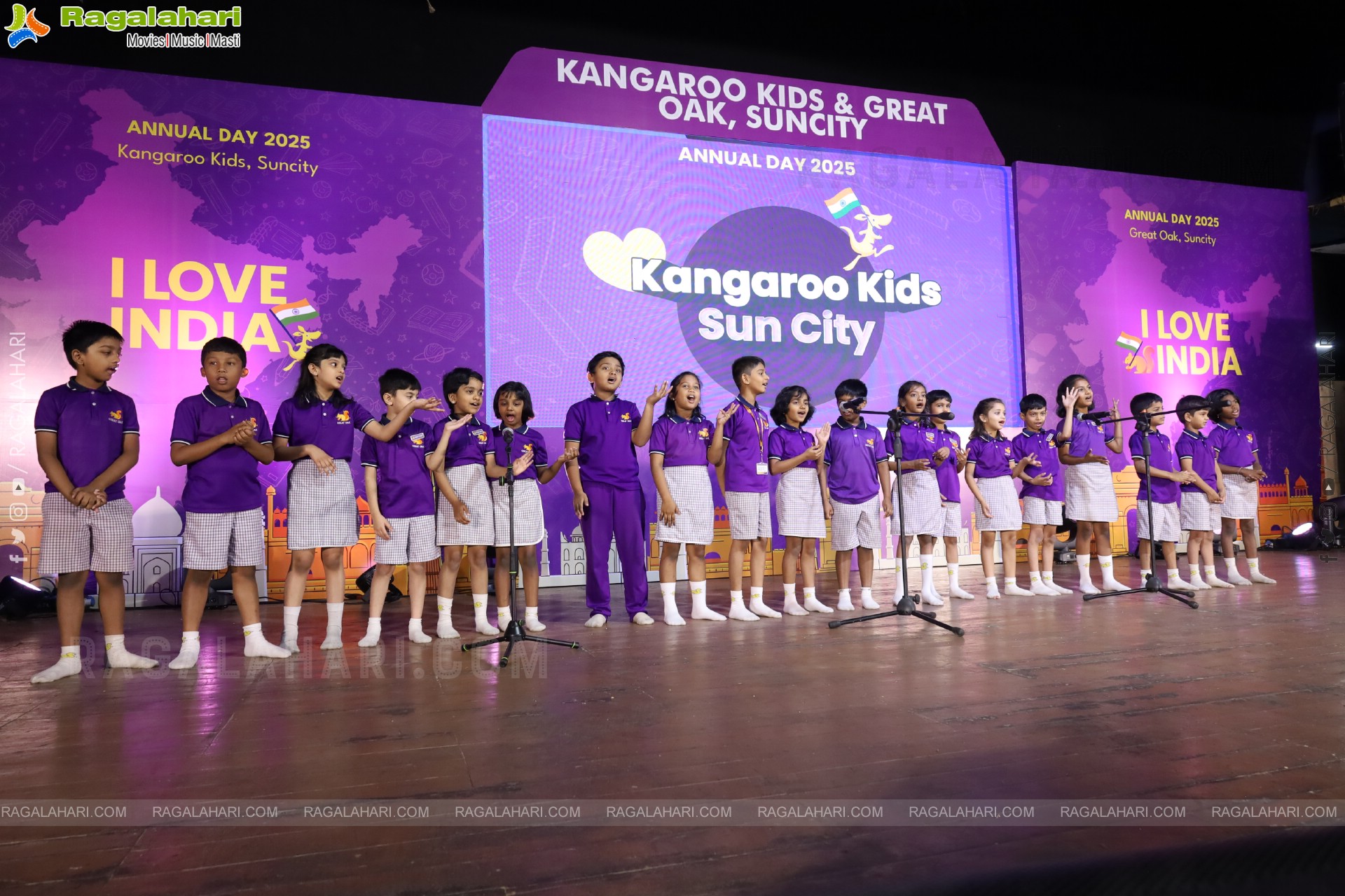 Kangaroo Kids-Suncity and Great Oak Annual Day 2025 @Taramathi Baradari