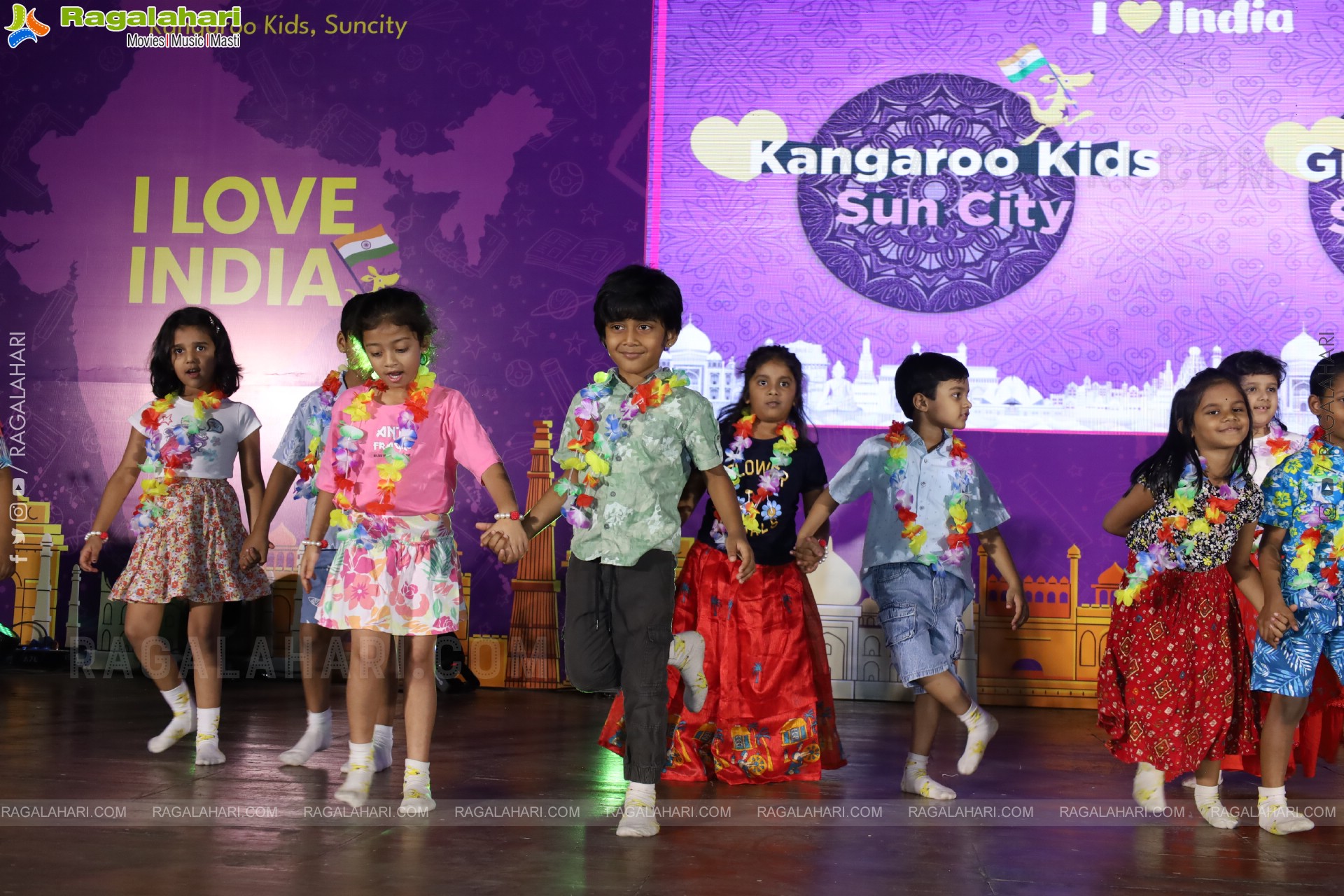 Kangaroo Kids-Suncity and Great Oak Annual Day 2025 @Taramathi Baradari