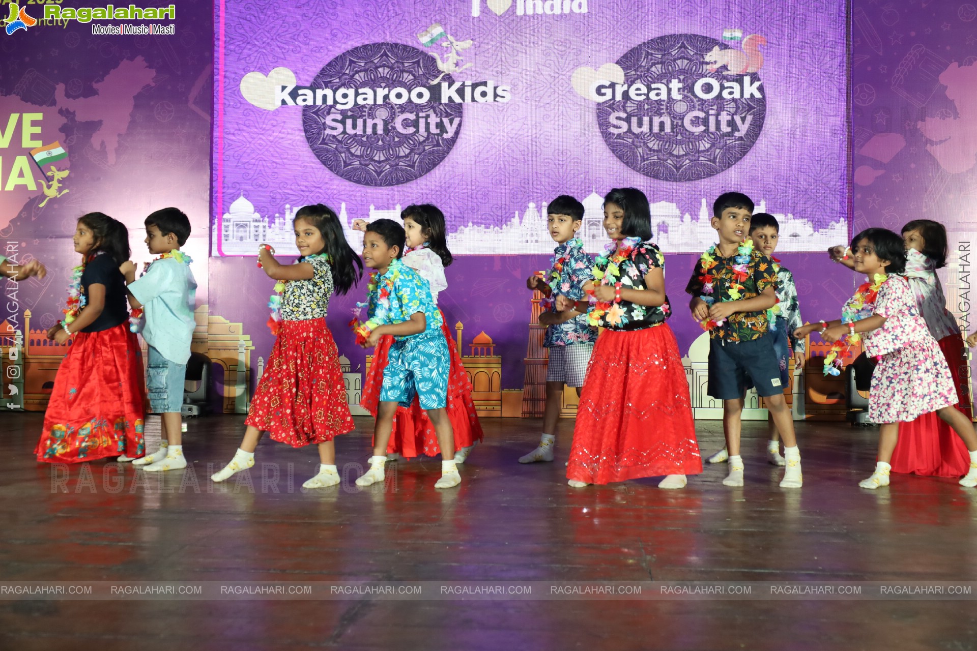 Kangaroo Kids-Suncity and Great Oak Annual Day 2025 @Taramathi Baradari