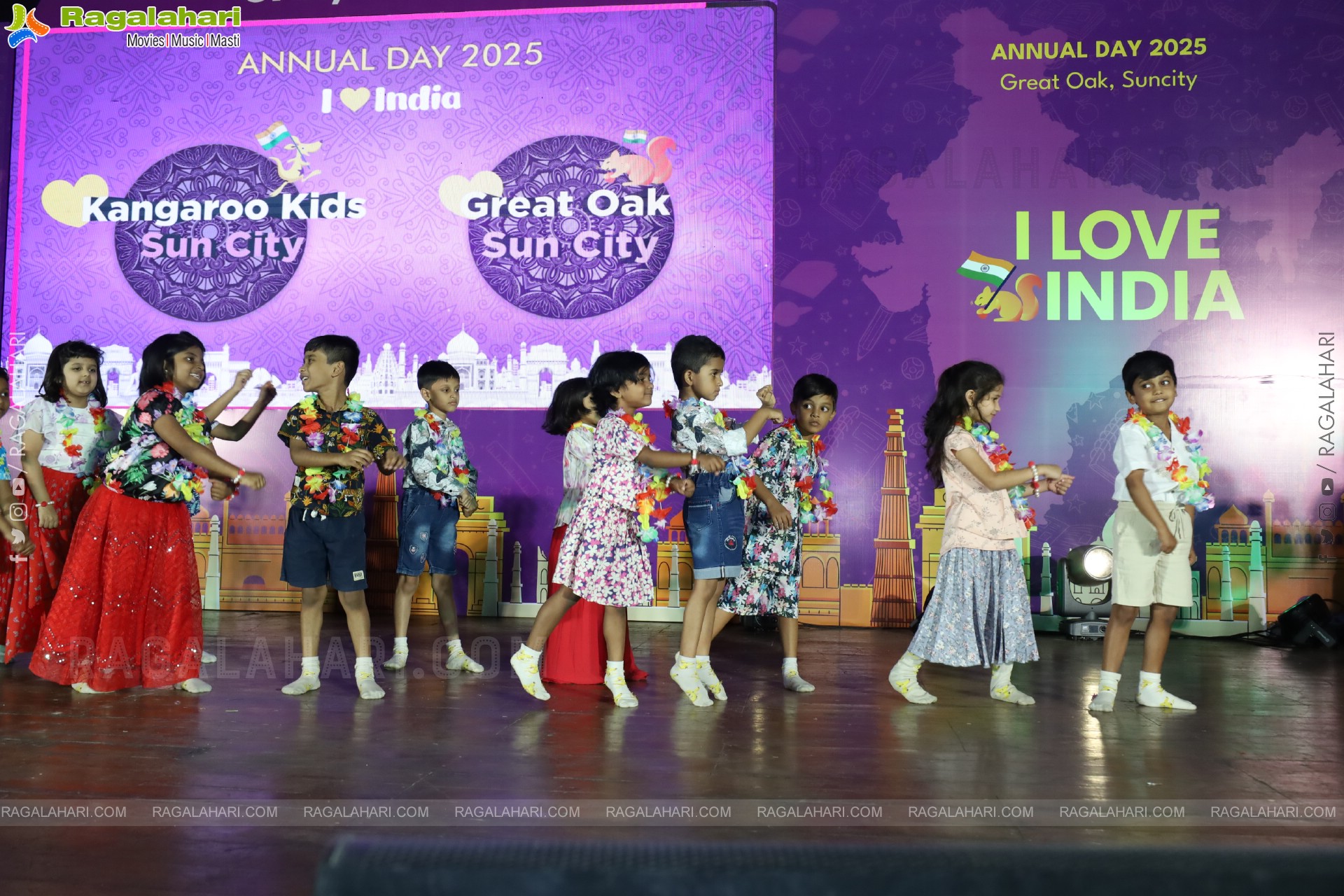 Kangaroo Kids-Suncity and Great Oak Annual Day 2025 @Taramathi Baradari