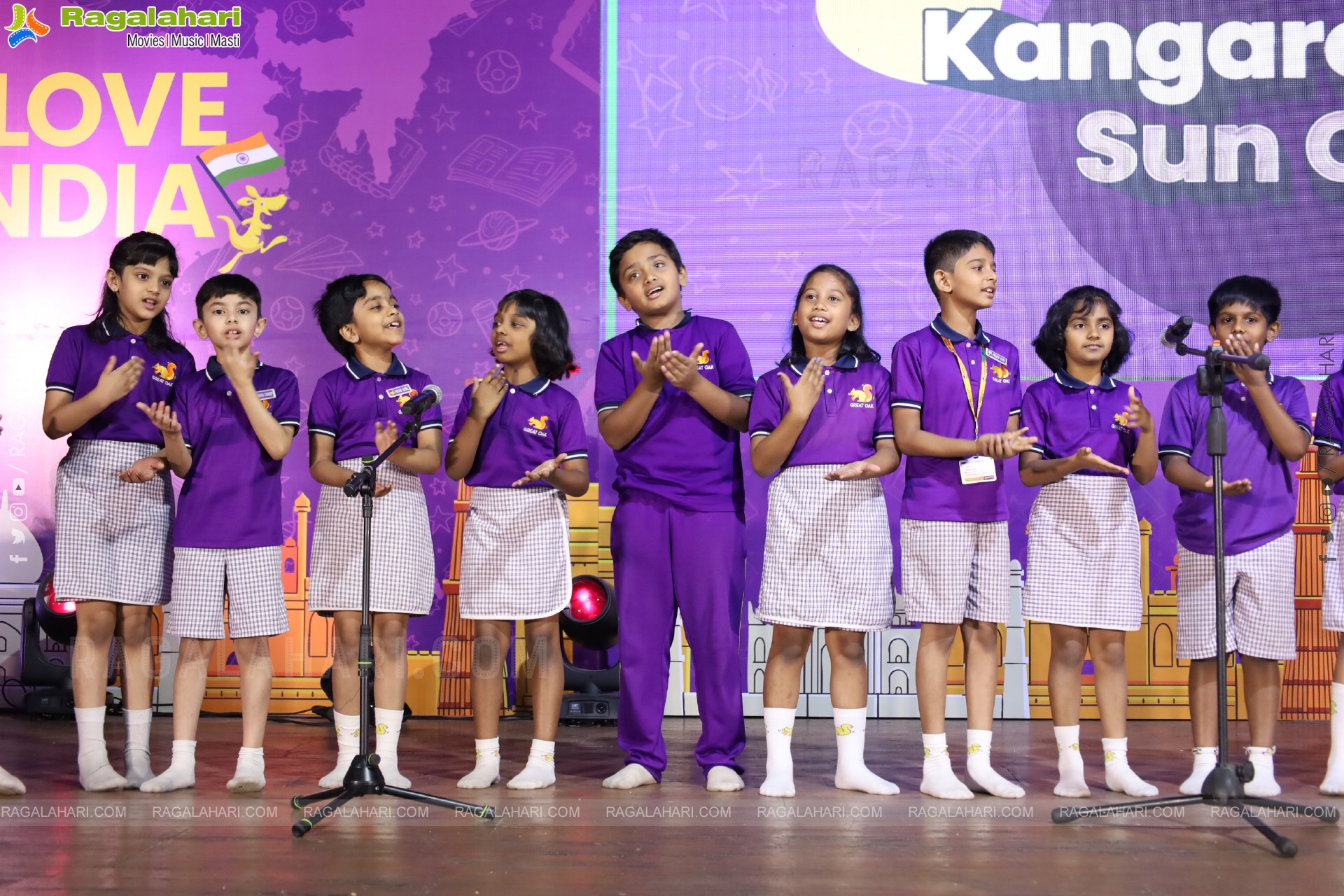 Kangaroo Kids-Suncity and Great Oak Annual Day 2025 @Taramathi Baradari