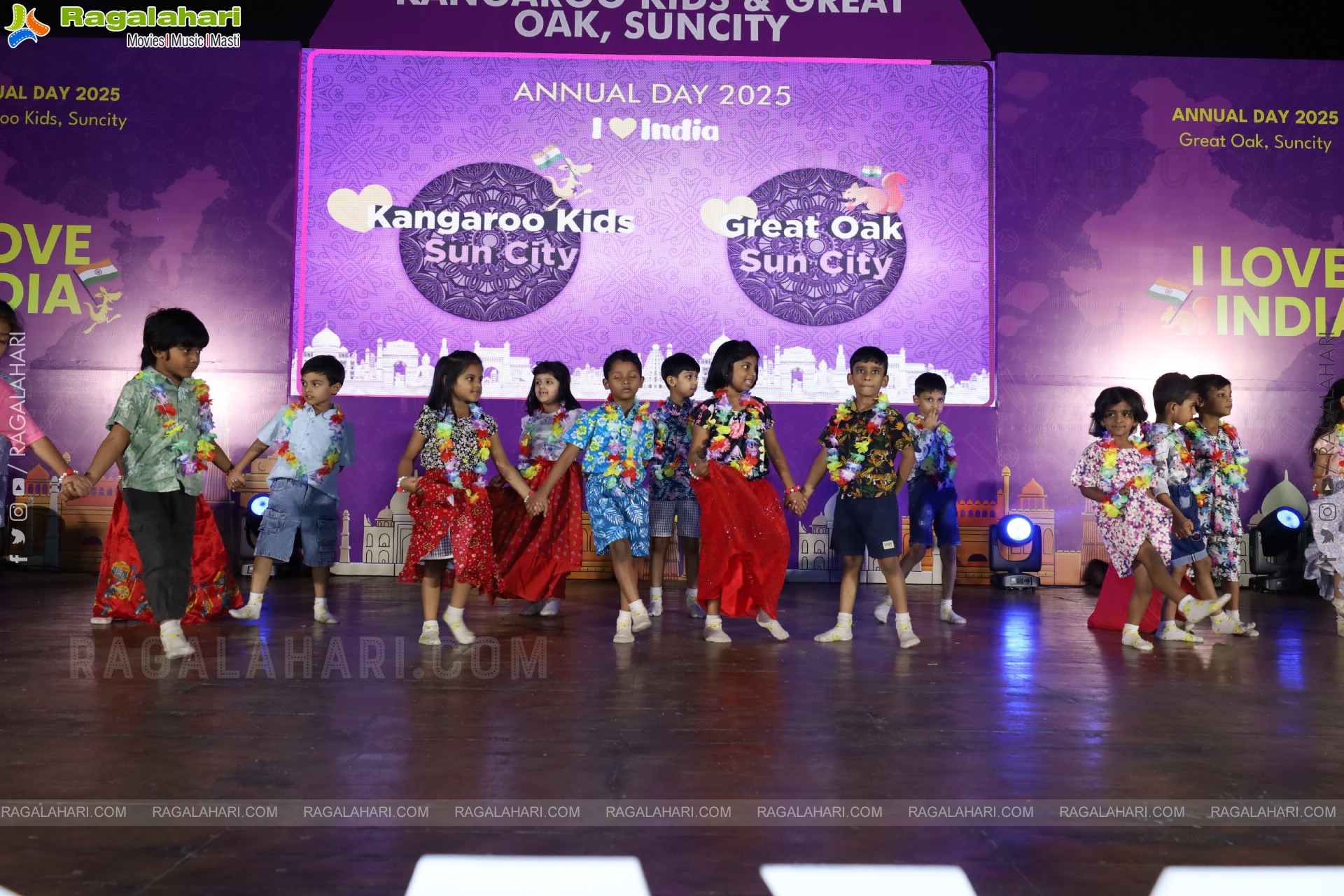 Kangaroo Kids-Suncity and Great Oak Annual Day 2025 @Taramathi Baradari