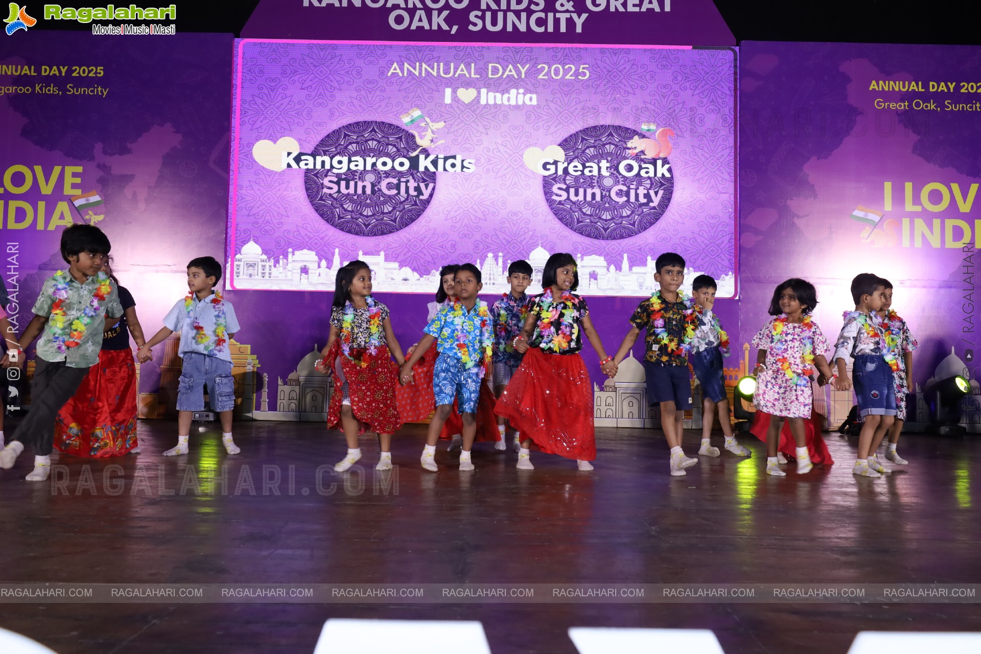 Kangaroo Kids-Suncity and Great Oak Annual Day 2025 @Taramathi Baradari