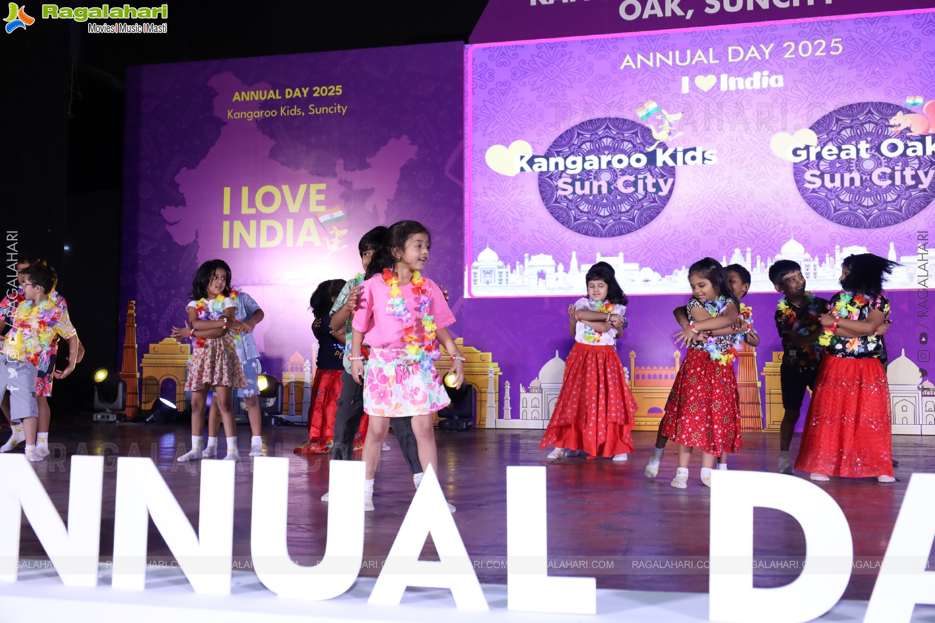 Kangaroo Kids-Suncity and Great Oak Annual Day 2025 @Taramathi Baradari