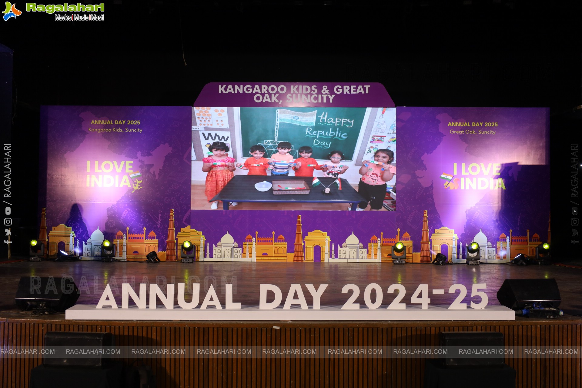 Kangaroo Kids-Suncity and Great Oak Annual Day 2025 @Taramathi Baradari