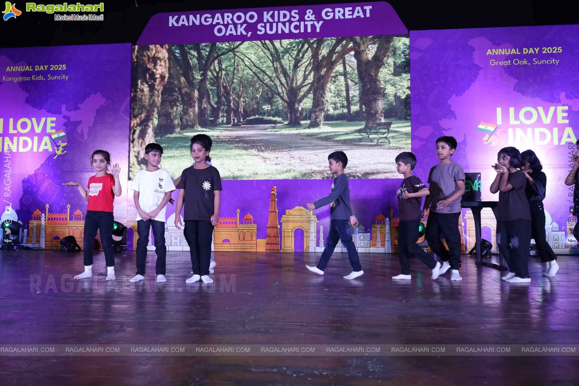 Kangaroo Kids-Suncity and Great Oak Annual Day 2025 @Taramathi Baradari