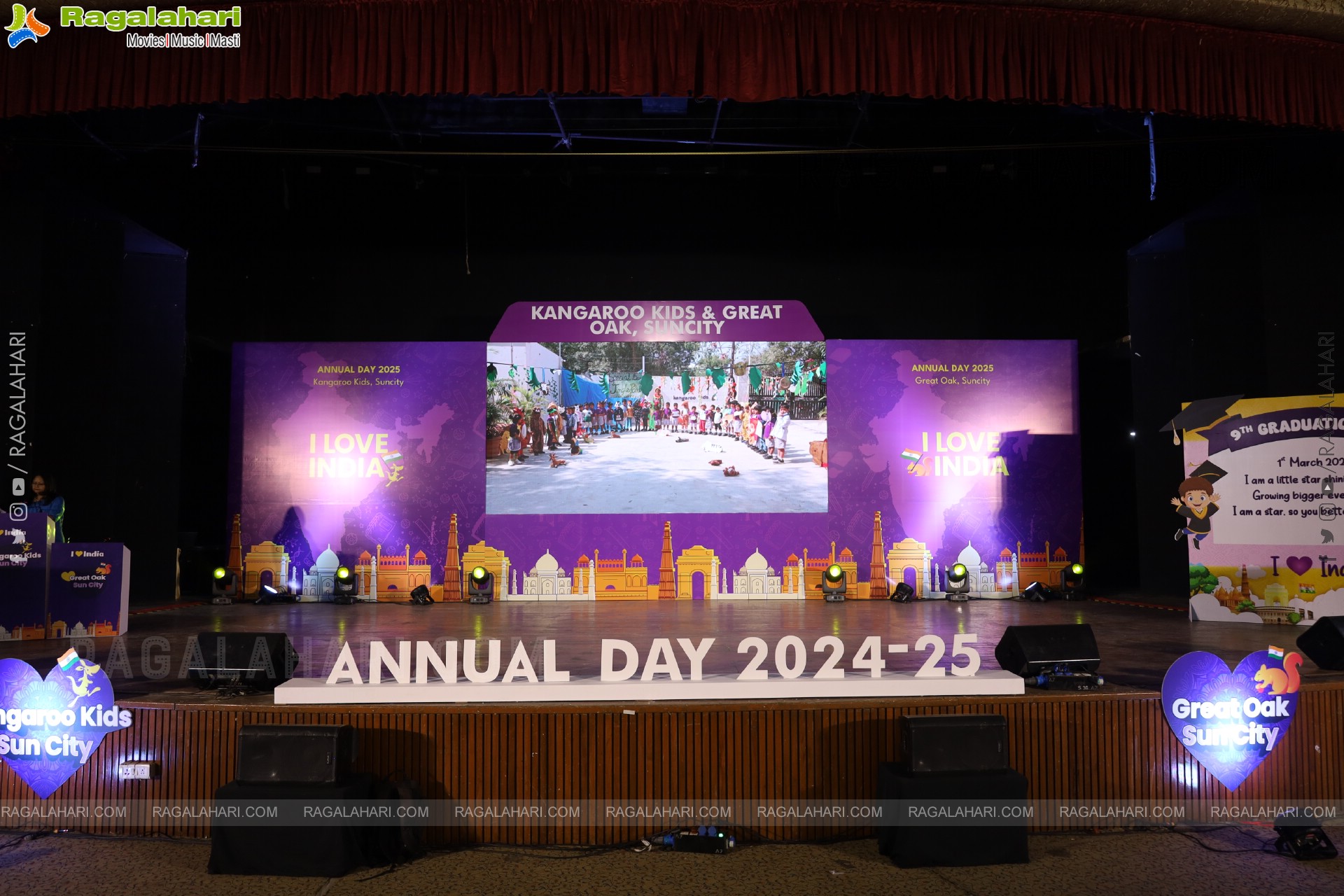 Kangaroo Kids-Suncity and Great Oak Annual Day 2025 @Taramathi Baradari