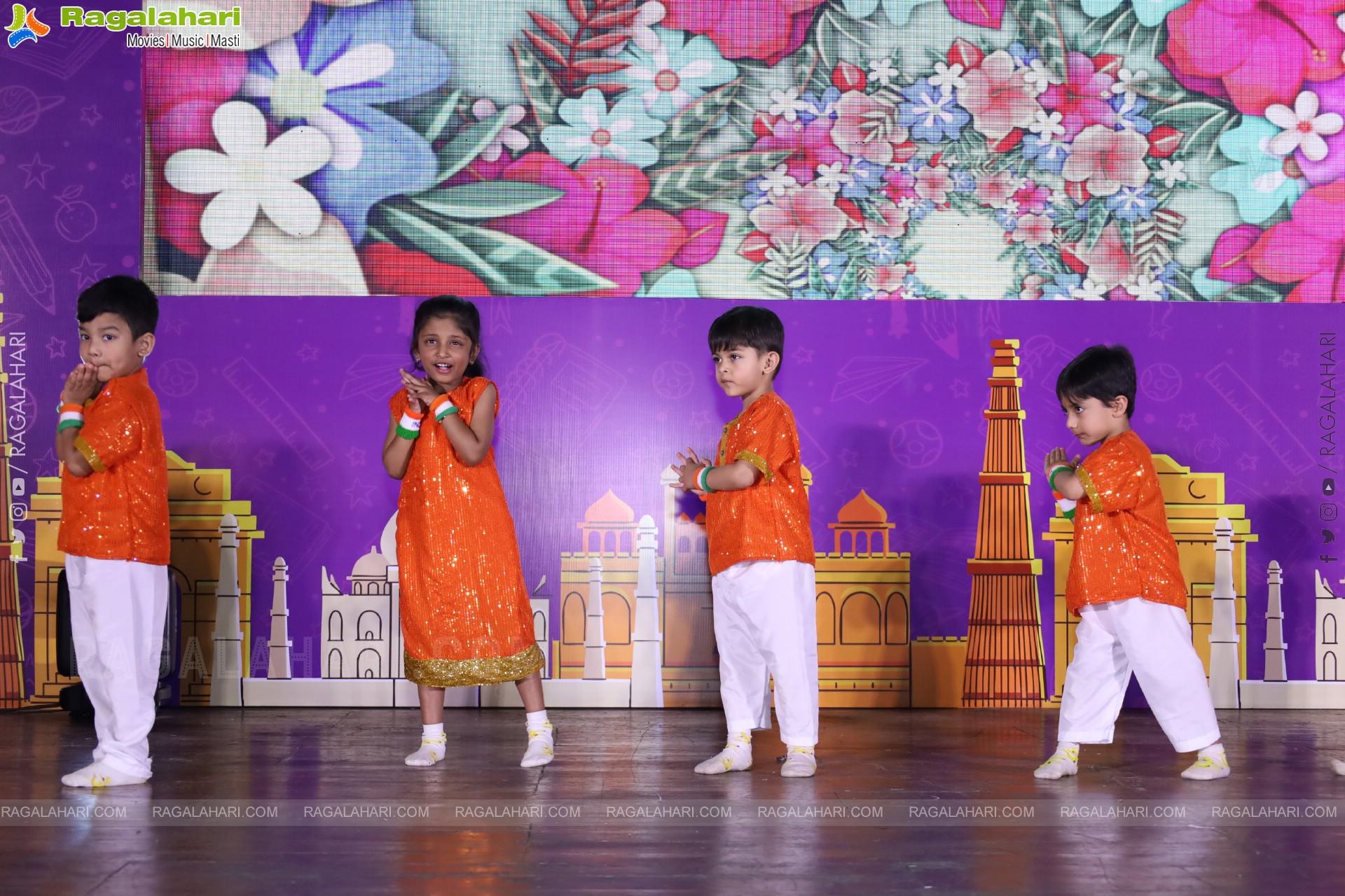 Kangaroo Kids-Suncity and Great Oak Annual Day 2025 @Taramathi Baradari