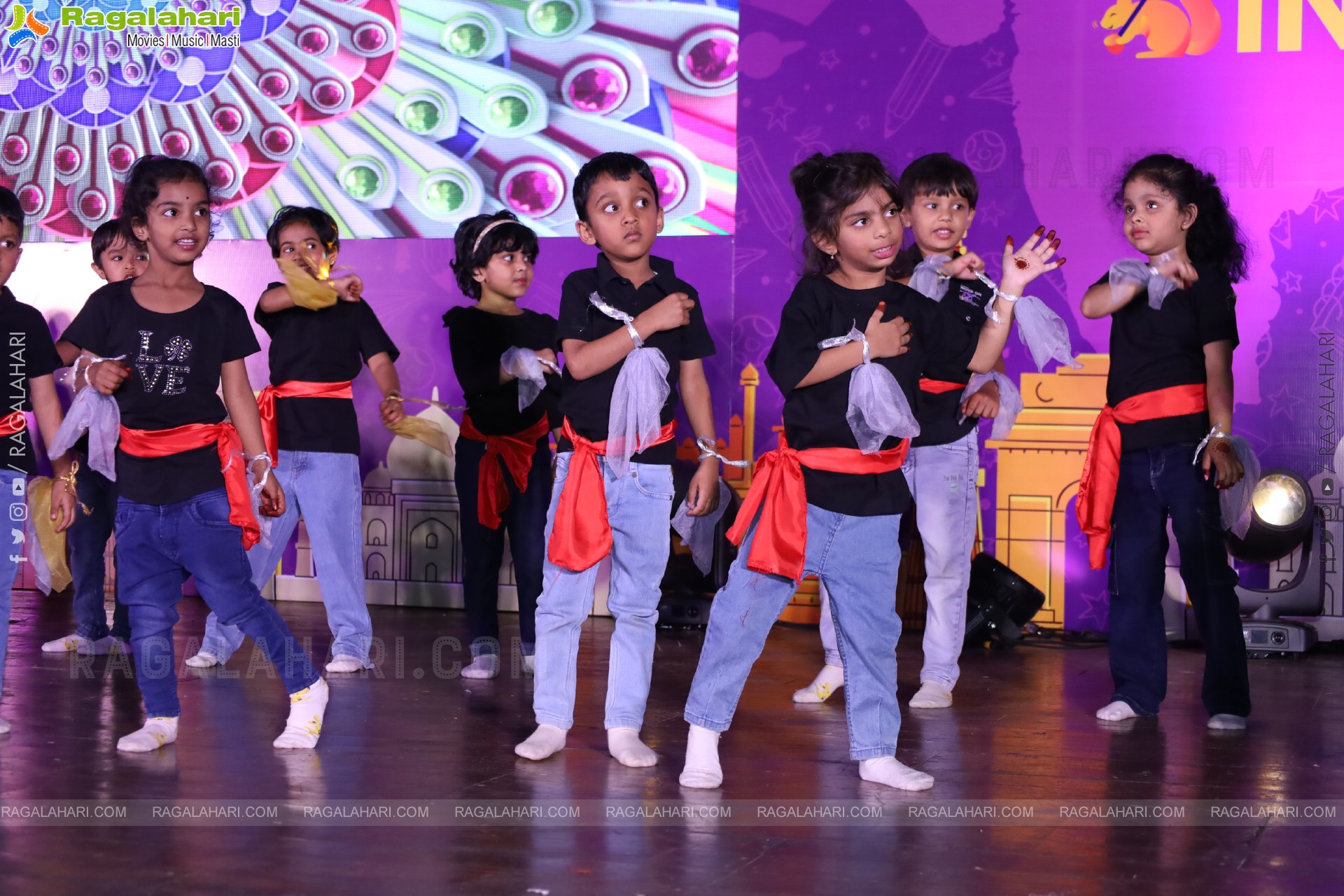 Kangaroo Kids-Suncity and Great Oak Annual Day 2025 @Taramathi Baradari