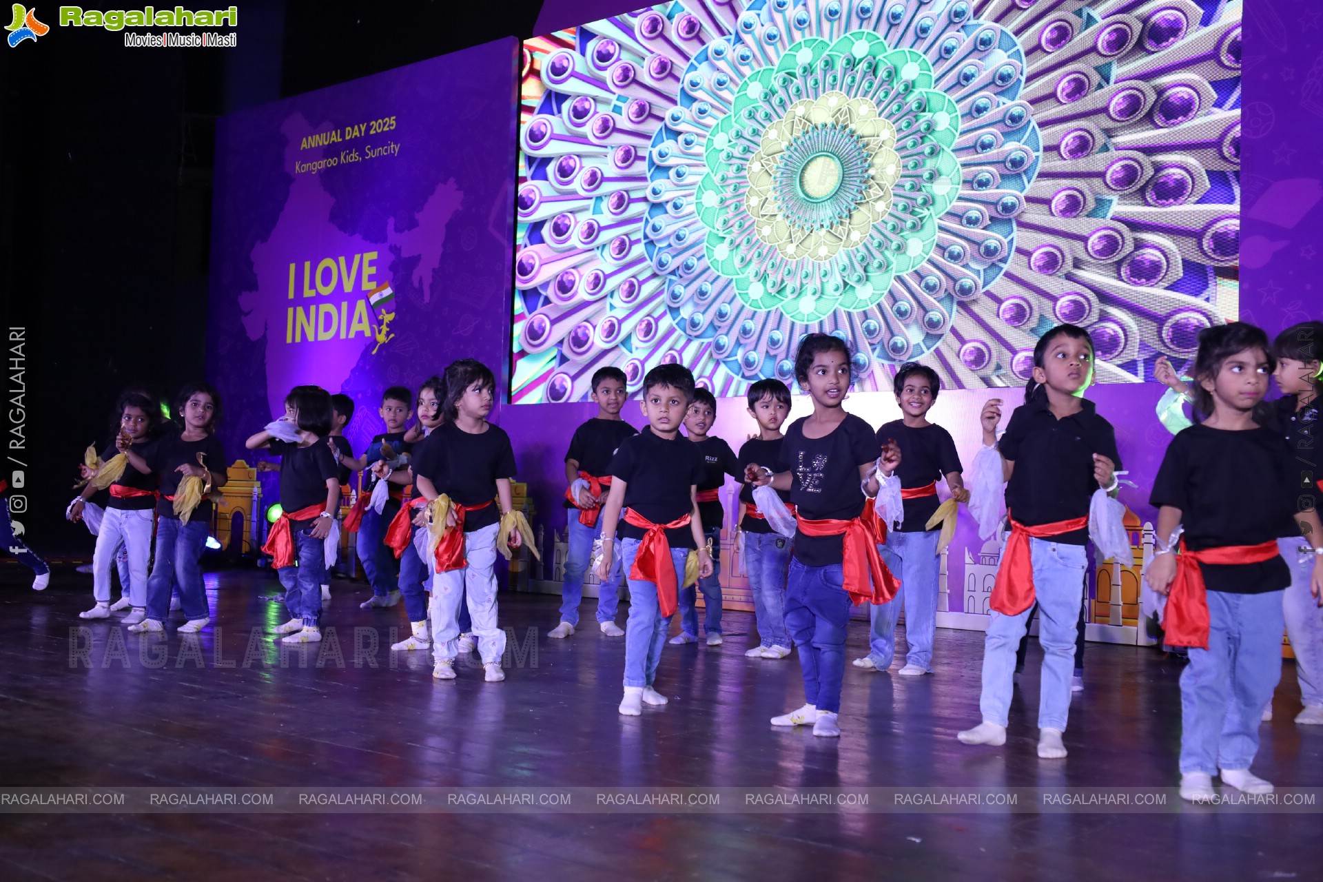 Kangaroo Kids-Suncity and Great Oak Annual Day 2025 @Taramathi Baradari