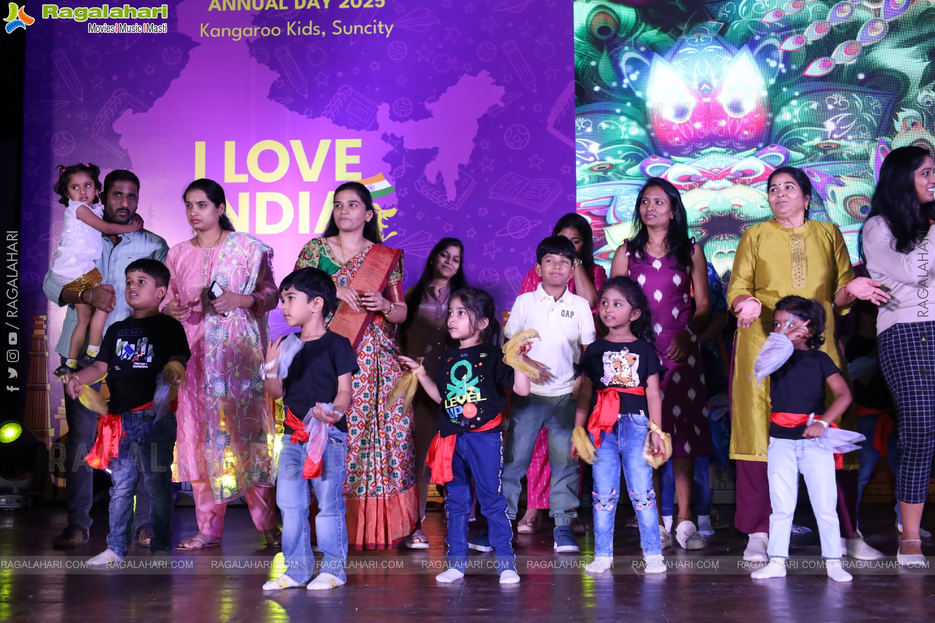 Kangaroo Kids-Suncity and Great Oak Annual Day 2025 @Taramathi Baradari