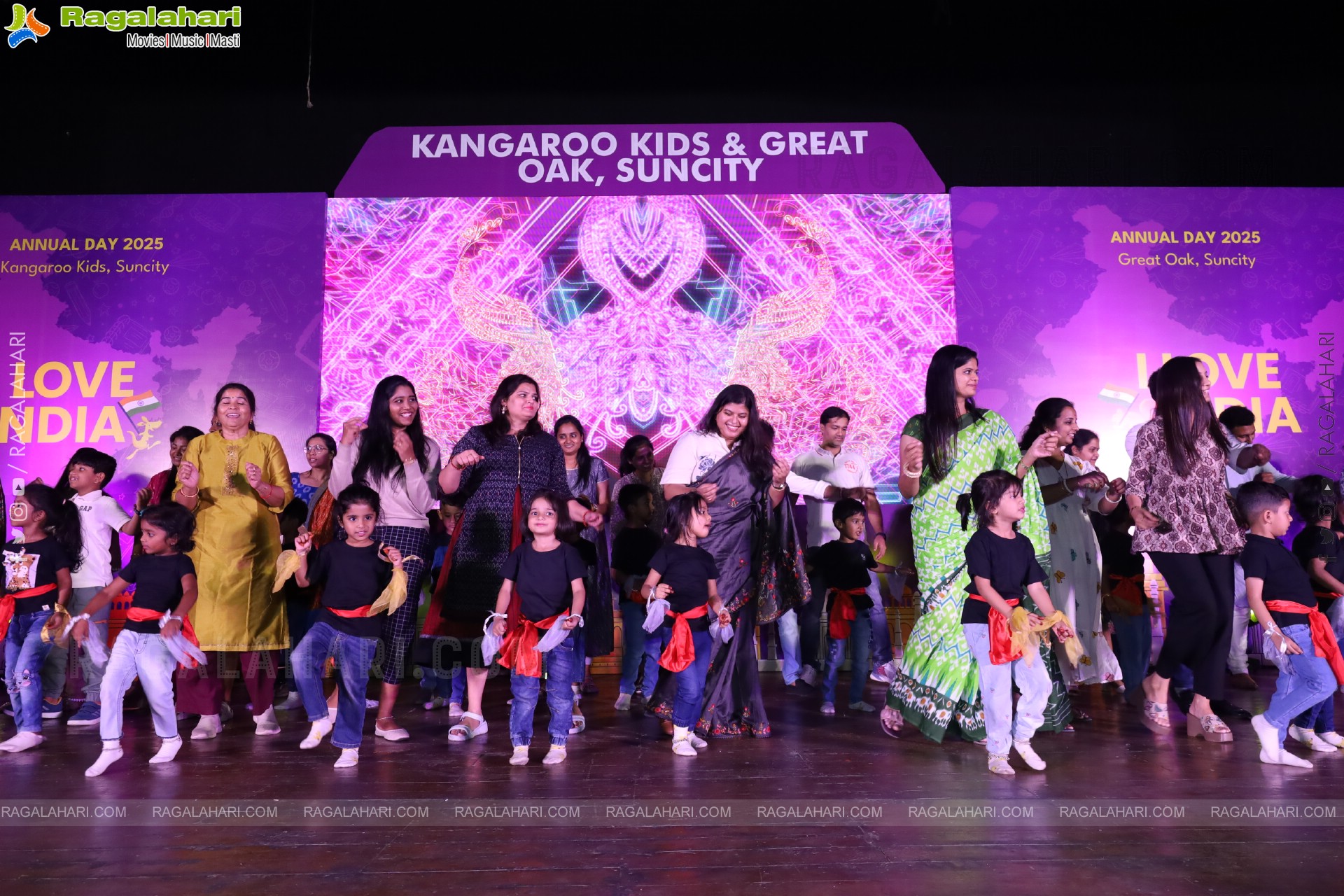 Kangaroo Kids-Suncity and Great Oak Annual Day 2025 @Taramathi Baradari