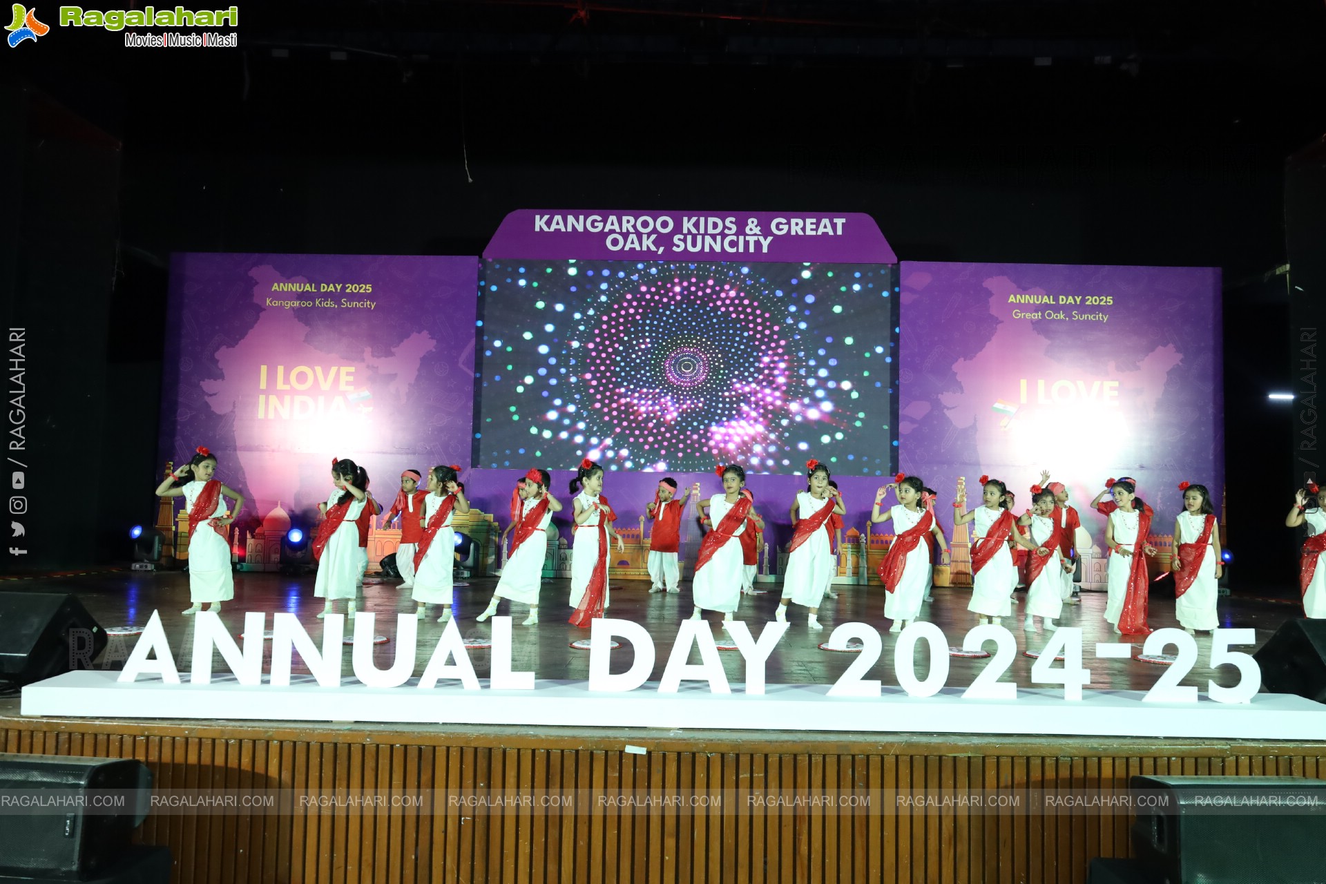 Kangaroo Kids-Suncity and Great Oak Annual Day 2025 @Taramathi Baradari