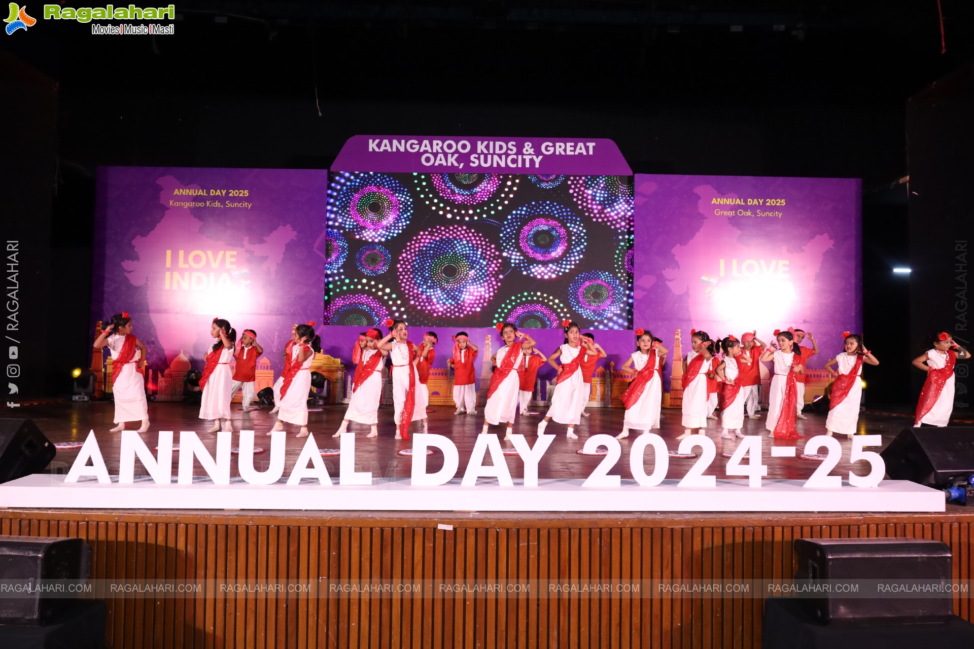 Kangaroo Kids-Suncity and Great Oak Annual Day 2025 @Taramathi Baradari