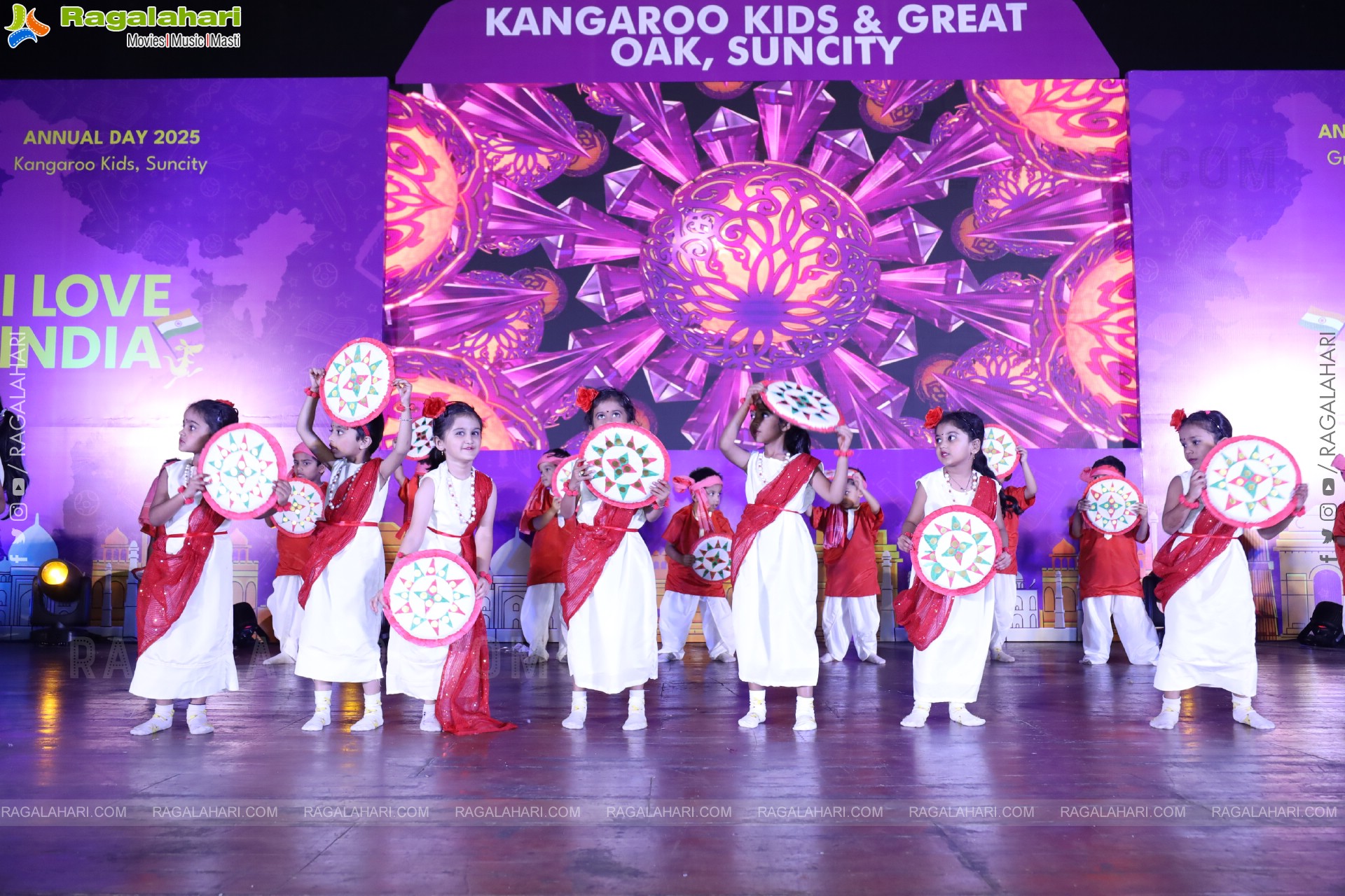 Kangaroo Kids-Suncity and Great Oak Annual Day 2025 @Taramathi Baradari