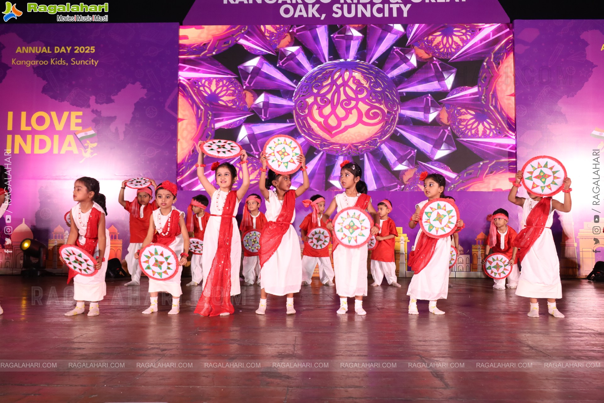 Kangaroo Kids-Suncity and Great Oak Annual Day 2025 @Taramathi Baradari